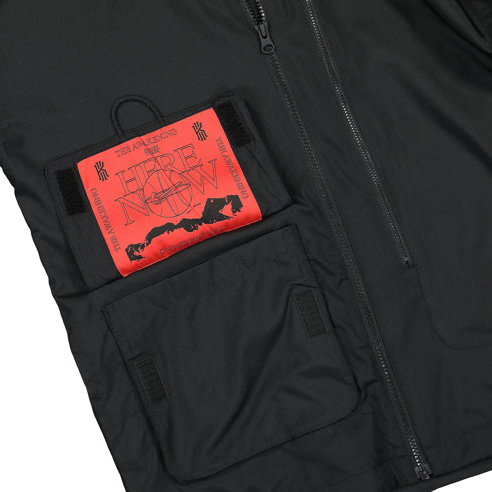 Nike Kyrie Lightweight Jacket Black / Black / Black Chile Red Jackets Detail view 1 | Overkill