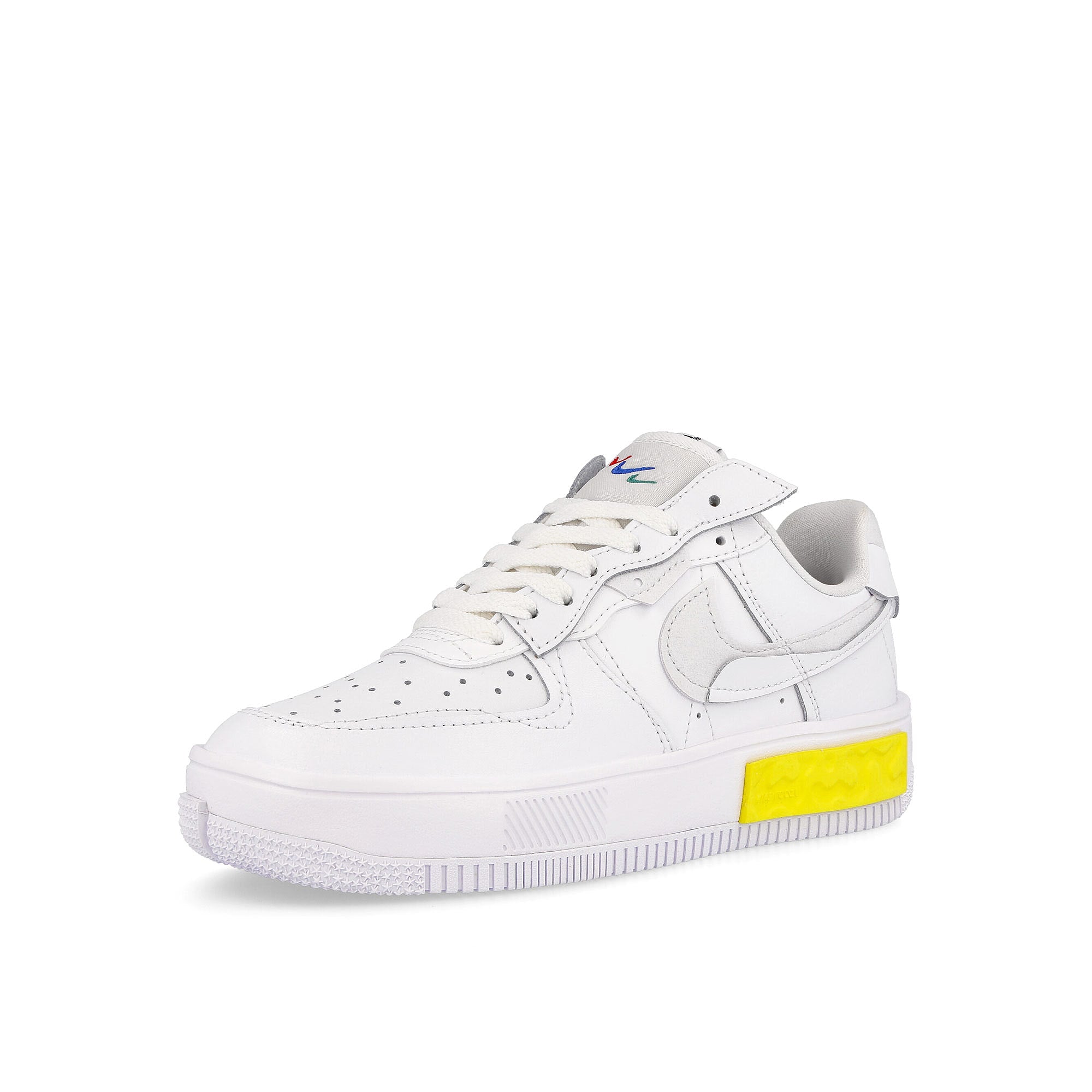 Nike wmns air force 1 fontanka White-Summit White - Photon Dust Low Top Sneakers Close Up | Overkill