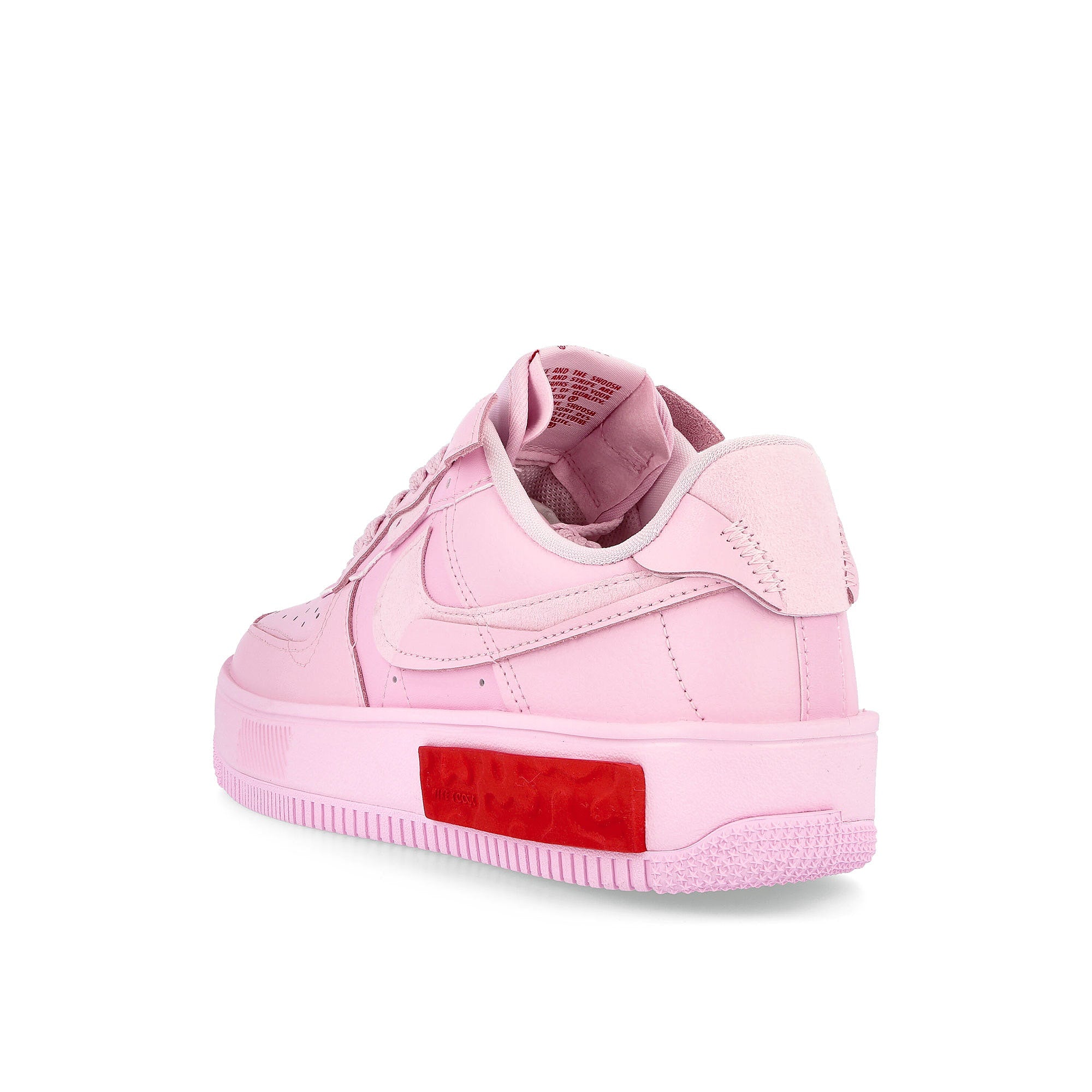 Nike wmns air force 1 fontanka Pink Foam / Pink Foam - University Red Close-up | Overkill