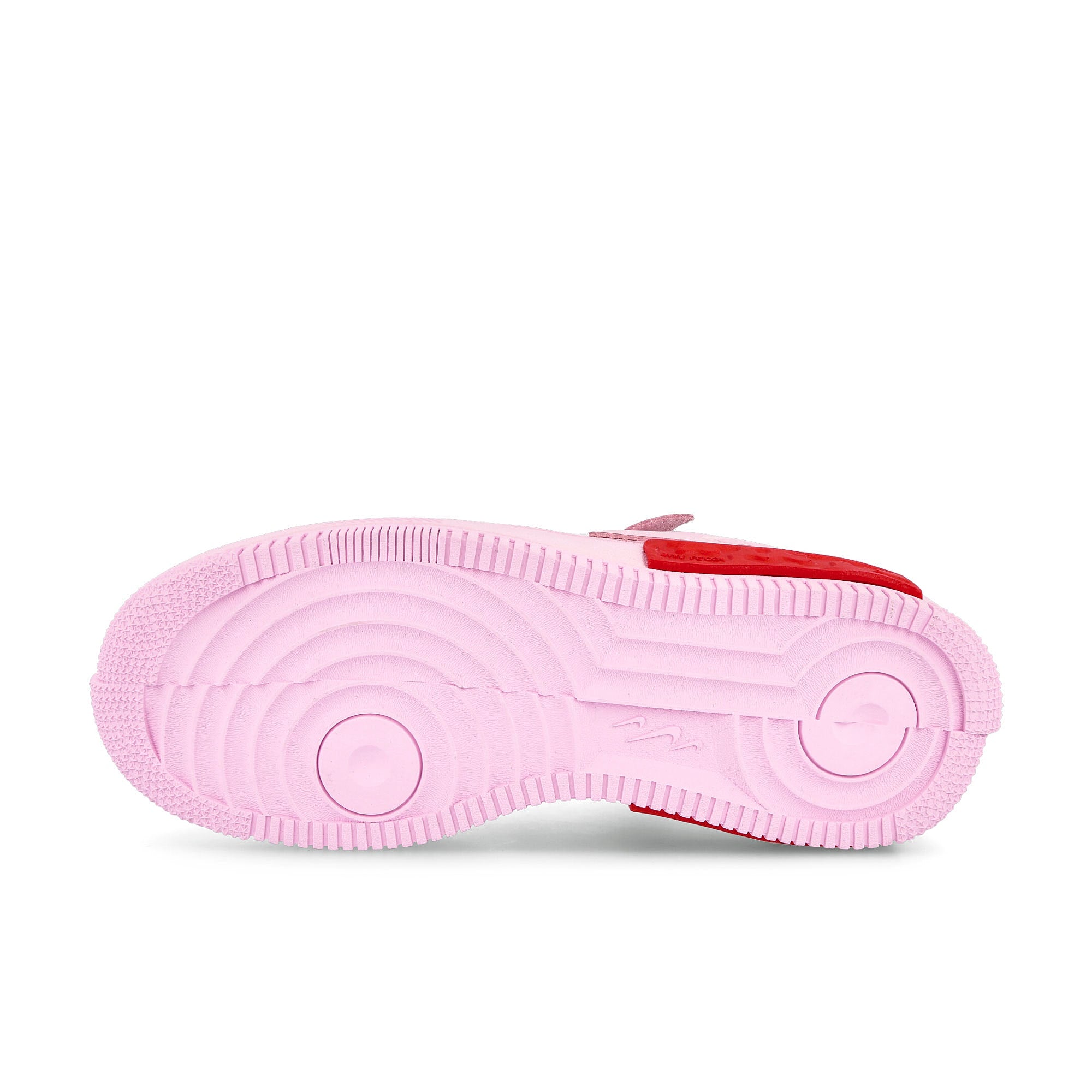 Nike wmns air force 1 fontanka Pink Foam / Pink Foam - University Red Detail view 2 | Overkill