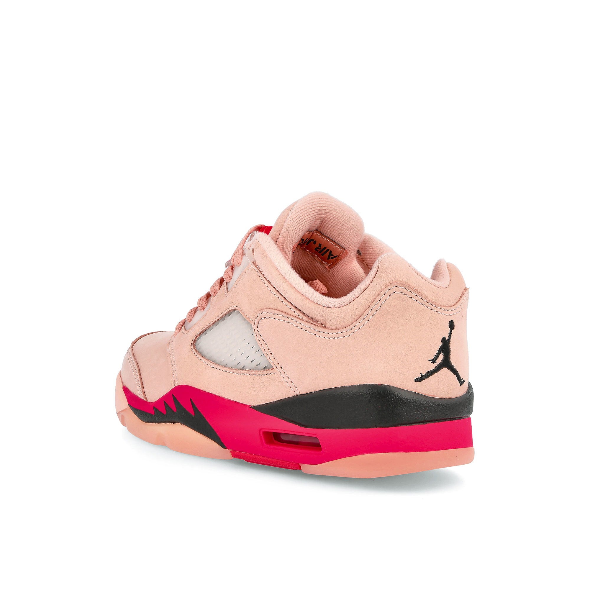 Jordan Wmns Air Jordan 5 Retro Low Artic Orange-Siren Red - Black Sneakers Material | Overkill
