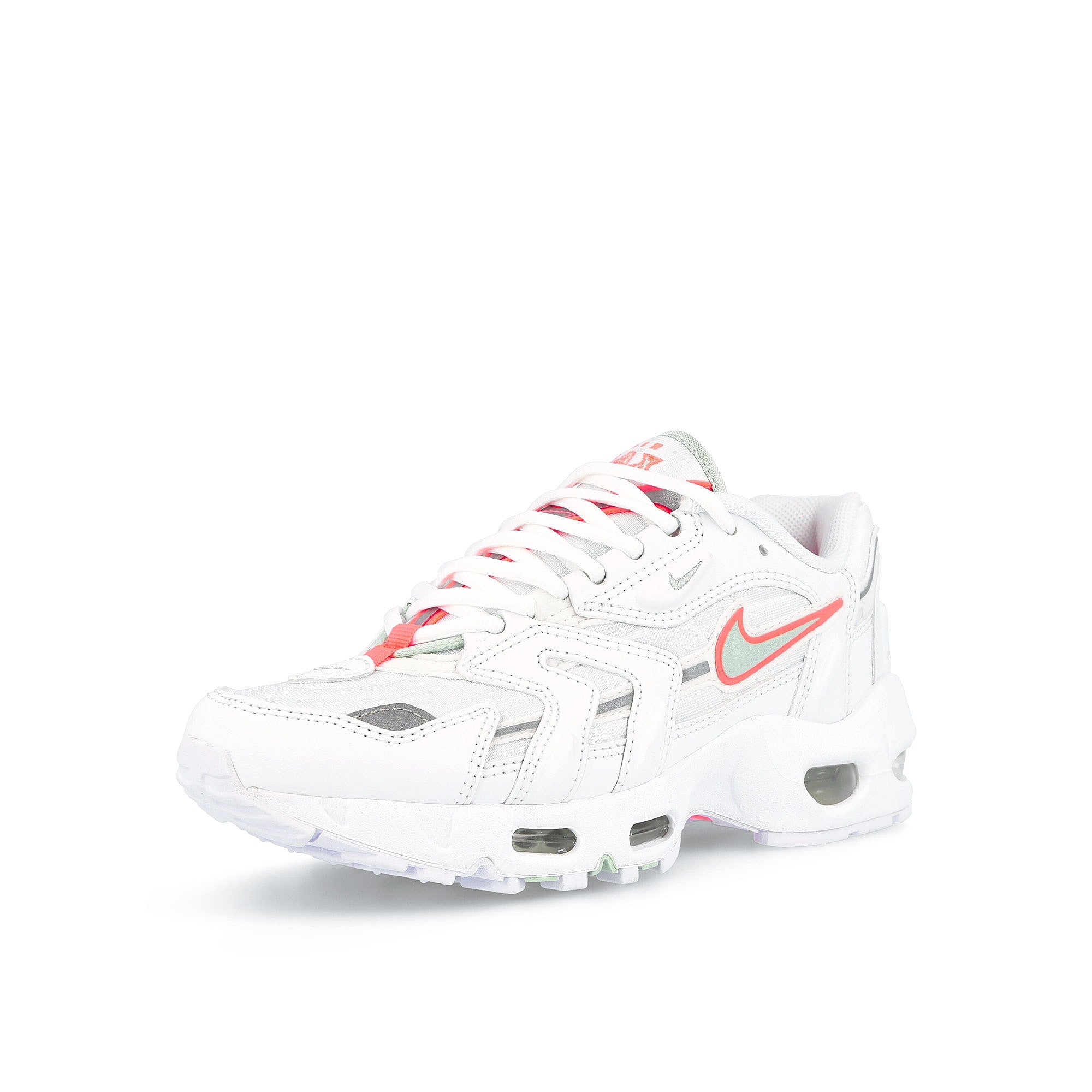 Nike wmns air max 96 ii White-Pistachio Frost - Bright Mango Sneakers Close Up | Overkill