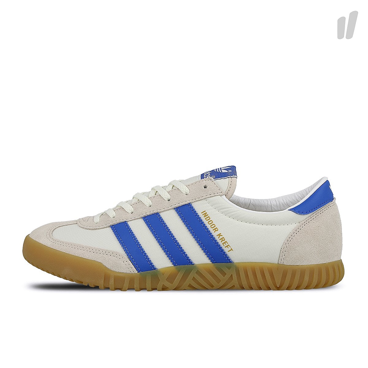 adidas indoor kreft spzl Chalk White-Bright Blue-Running White Sneakers DA8757 | Overkill