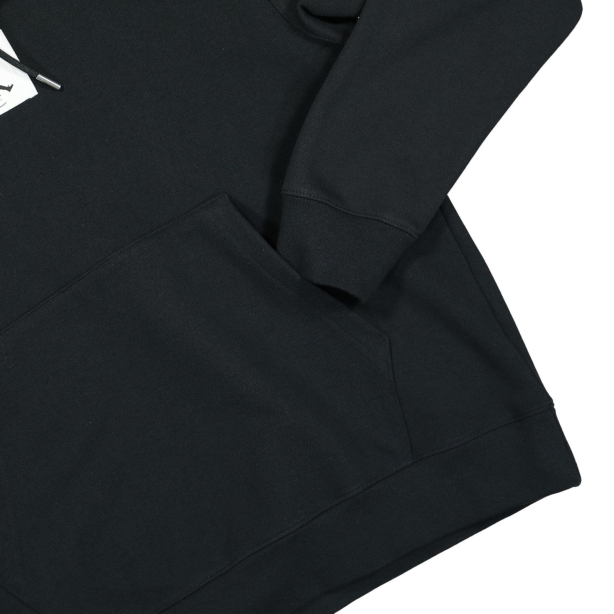 Jordan Air Jordan Essentials Statement Fleece Hoodie Black / Gym Red Hoodies Detailfoto | Overkill