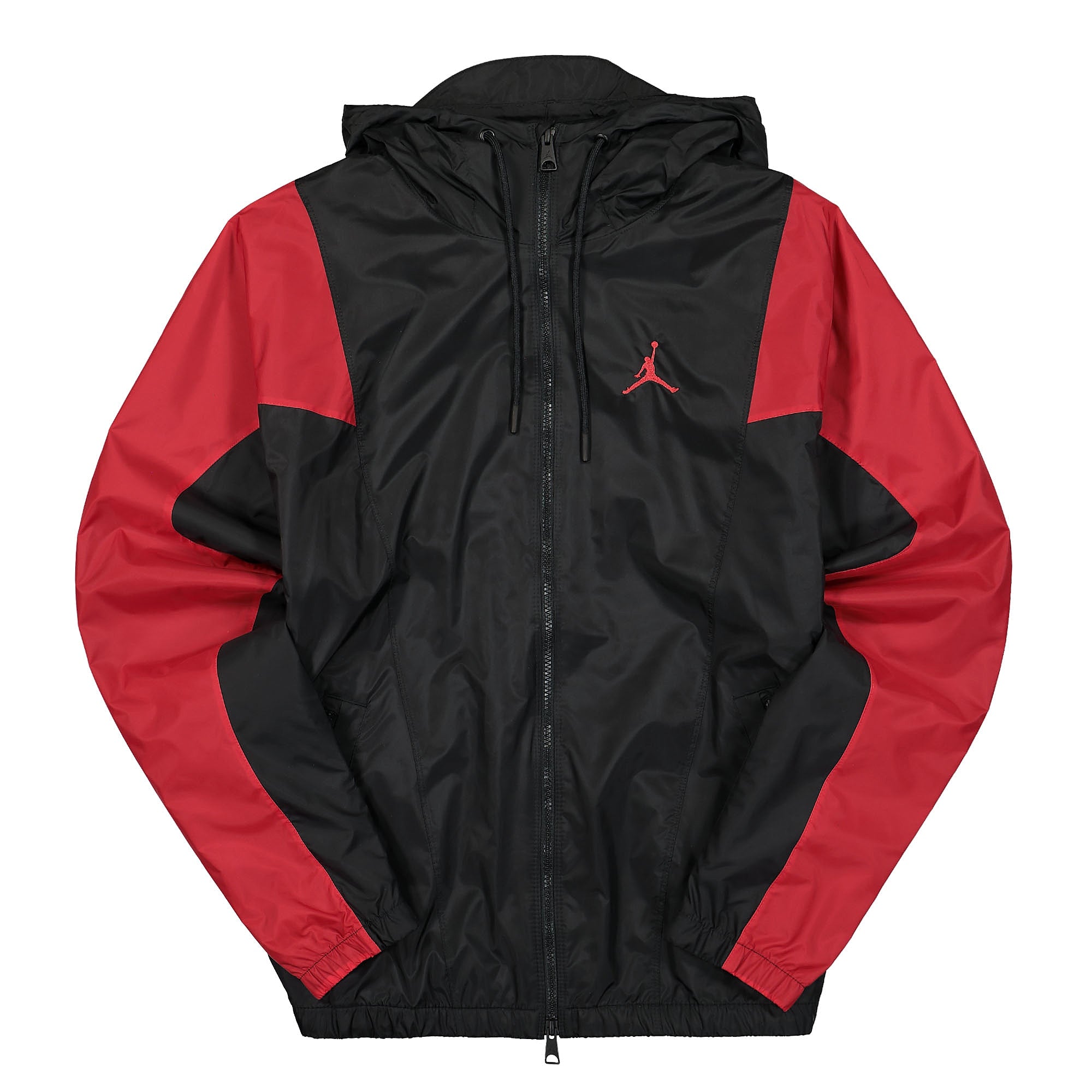 Jordan Air Jordan Essential Woven Jacket Black / Gym Red Track Jackets DA9832 010 | Overkill