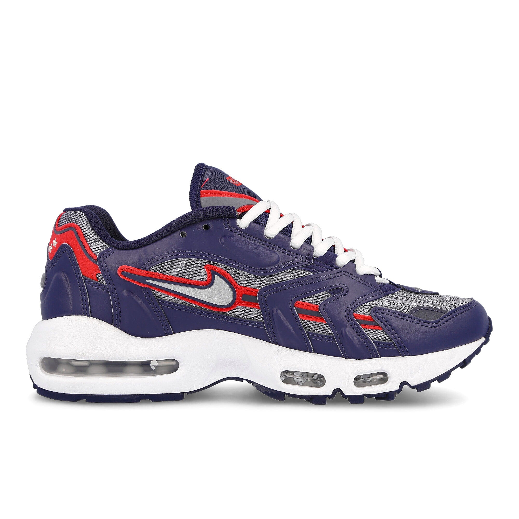 Nike air max 96 ii Midnight Navy-Metallic Silver - Cool Grey Sneakers Silhouette | Overkill