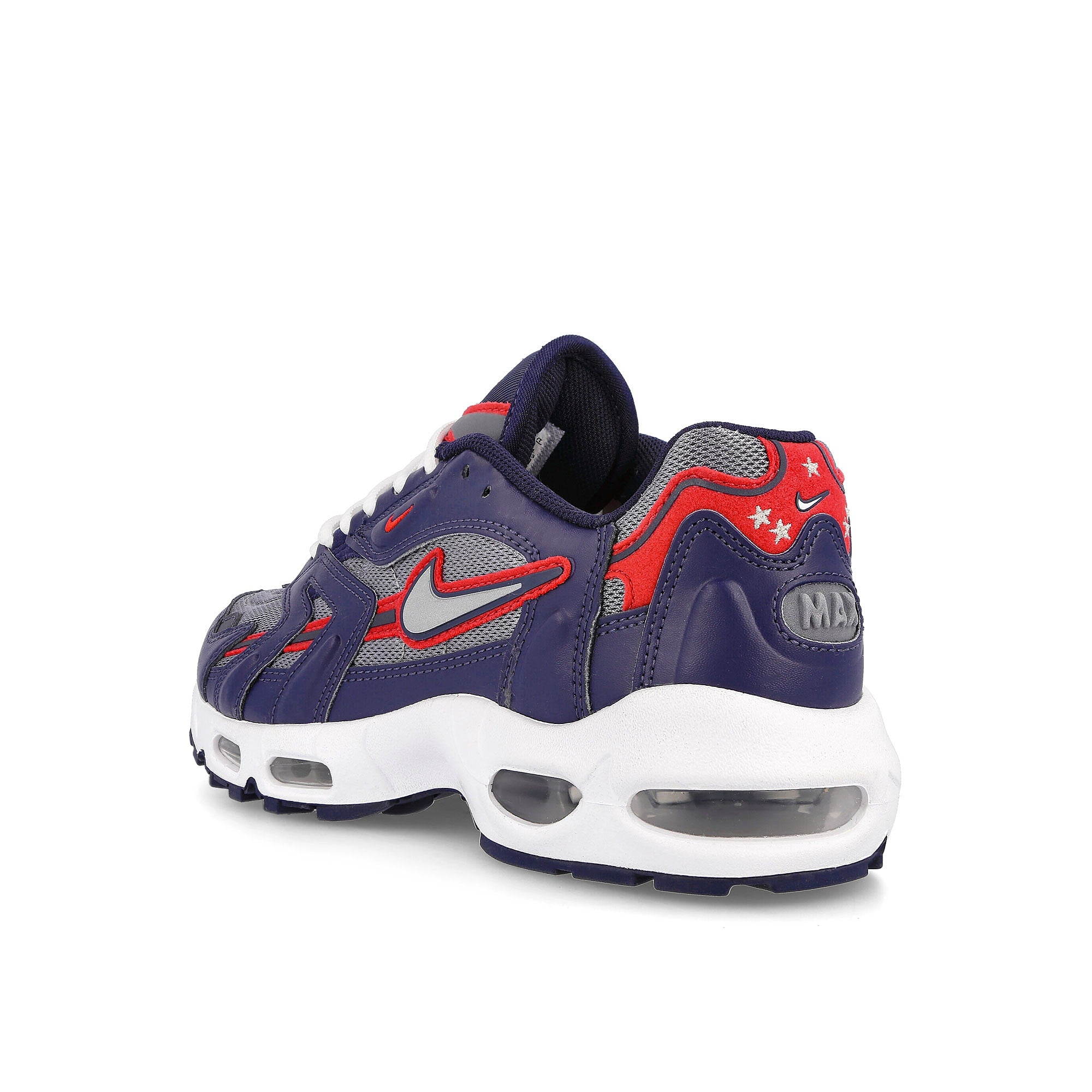 Nike air max 96 ii Midnight Navy-Metallic Silver - Cool Grey Sneakers Material | Overkill