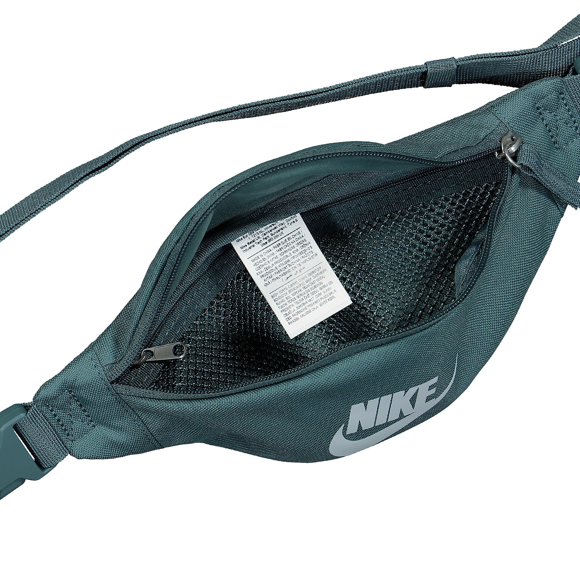 Nike Heritage S Waistpack Mineral Slate / Mineral Slate / Aura Hip & Waist Bags Material | Overkill