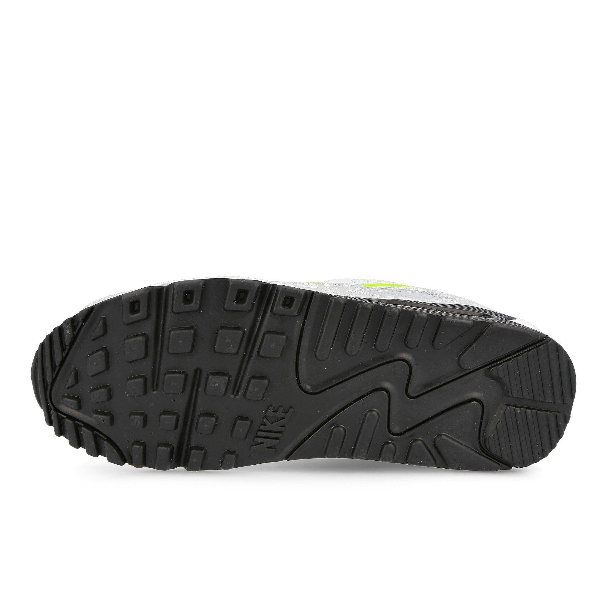 Nike air max 90 White / Volt - Black - Pure Platinum Detail view 2 | Overkill