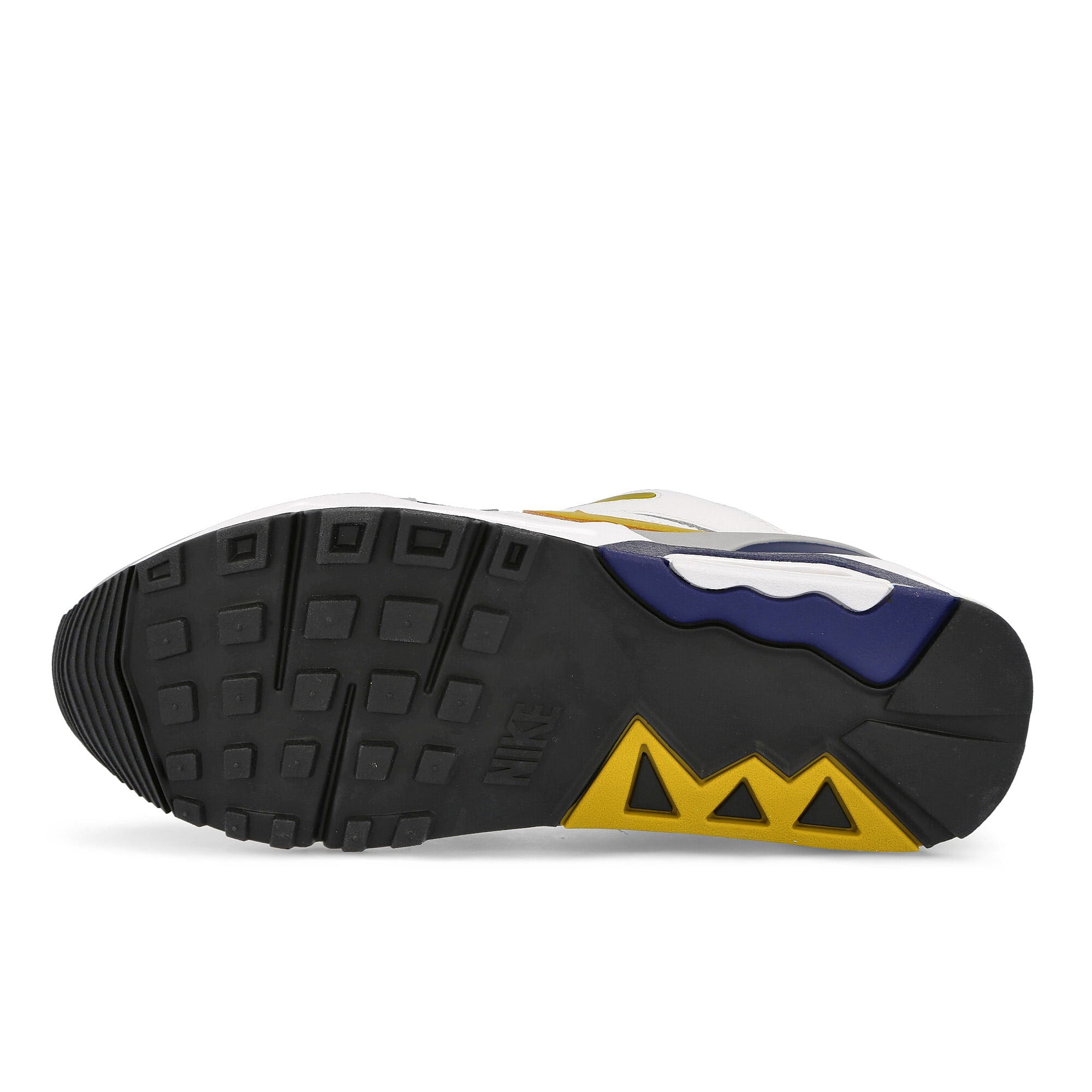 Nike air structure Midnight Navy-Dark Citron - Light Smoke Grey Sneakers Detail View 1 | Overkill