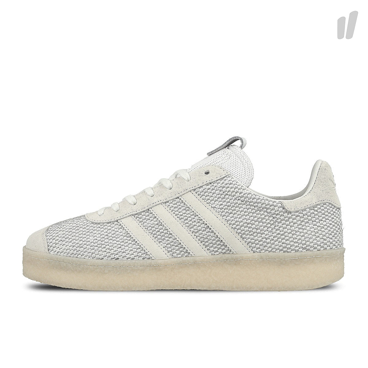 adidas consortium gazelle primeknit juice Running White / Core Black / Running White Sneakers DB1628 | Overkill
