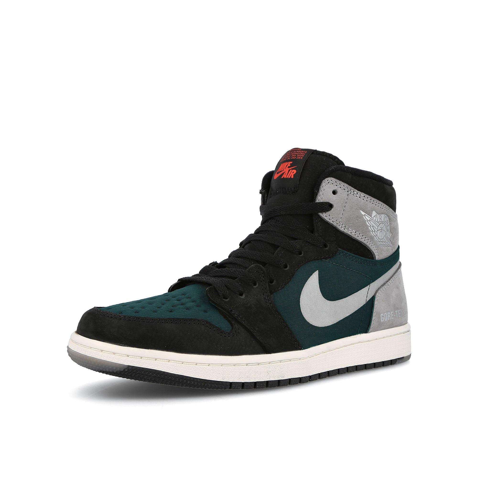 Jordan Air Jordan 1 Element Gore-Tex Black / Chile Red - Particle Grey - Sail Detailfoto | Overkill