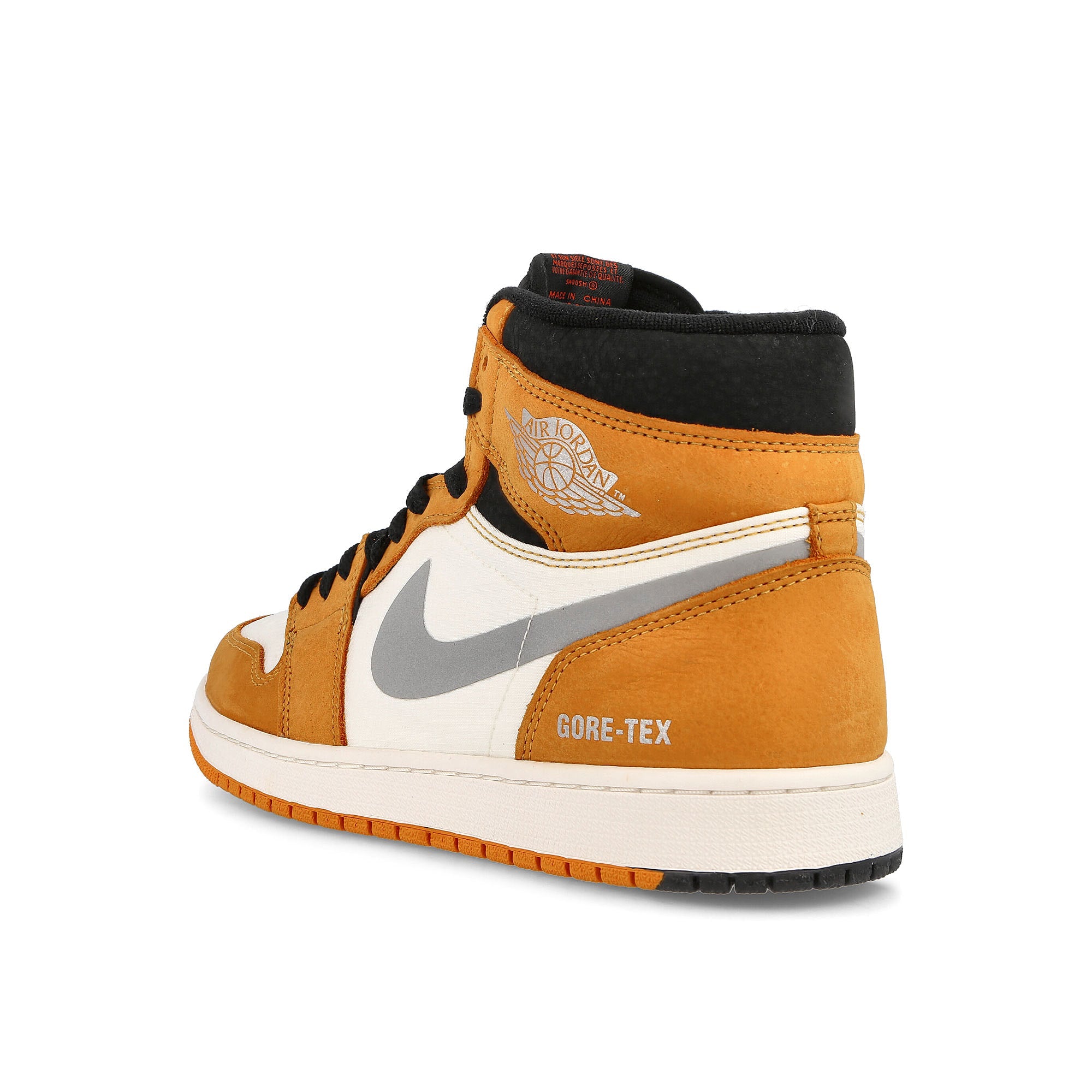 Jordan Air Jordan 1 Element Light Curry / Cardinal Red - Sail - Black Close-up | Overkill