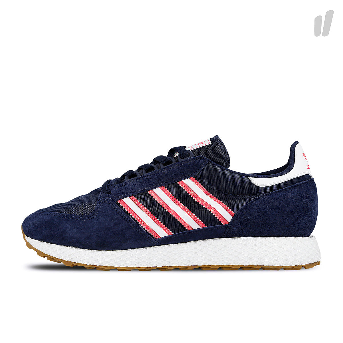 adidas forest grove Night Indigo-Running White-Real Pink Sneakers DB3016 | Overkill