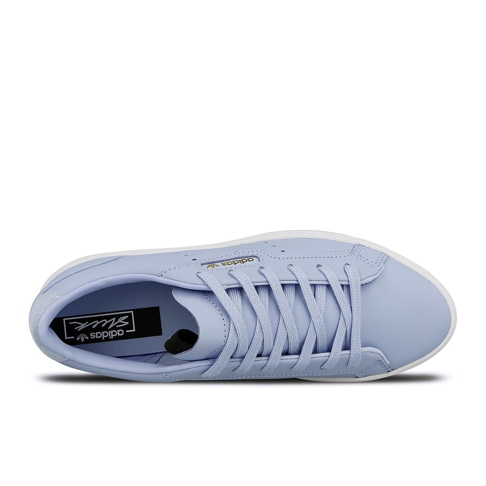 adidas wmns sleek Periwinkle-Periwinkle-Crystal White Sneakers Detailfoto | Overkill