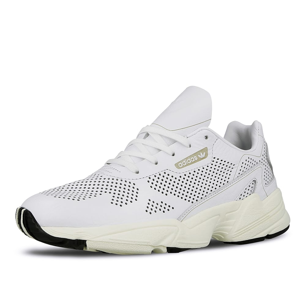 adidas wmns falcon allluxe Running White-Running White-Off White Sneakers Close Up | Overkill