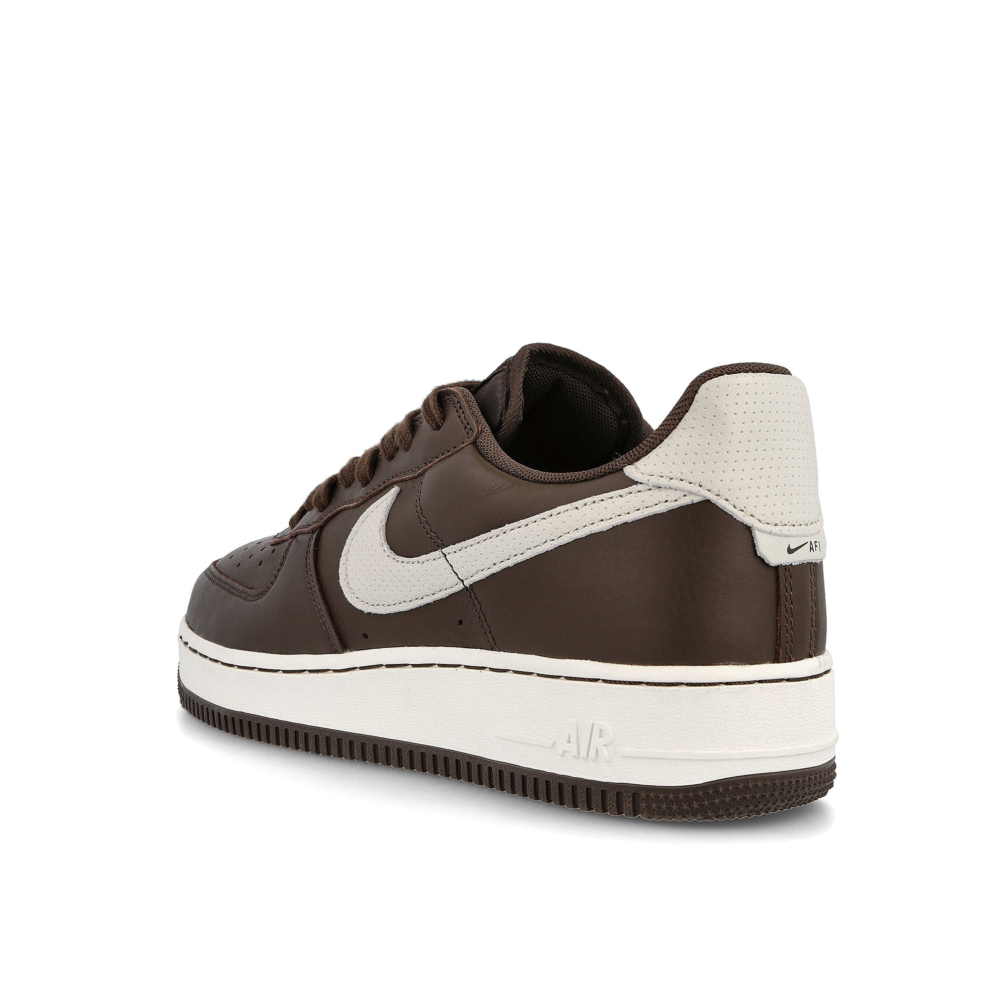 Nike air force 1 07 craft Dark Chocolate / Light Bone - Sail Close-up | Overkill