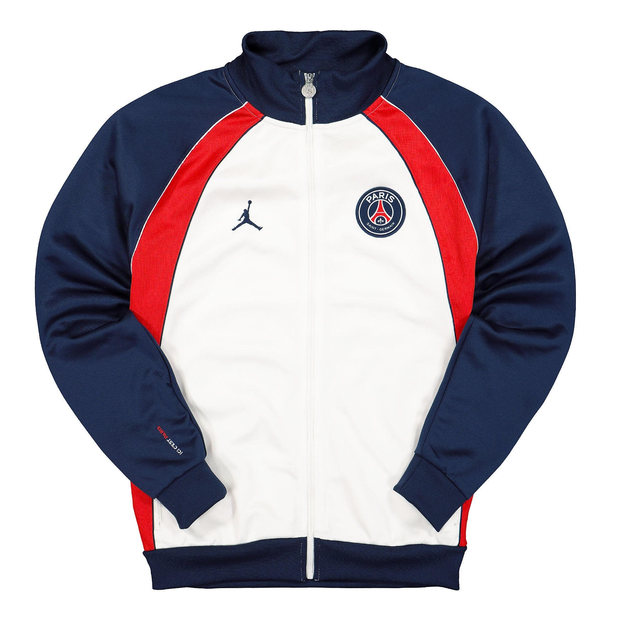 Jordan Paris Saint Germain x Air Jordan Suit Jacket White / Midnight Navy Jackets DB6489 100 | Overkill