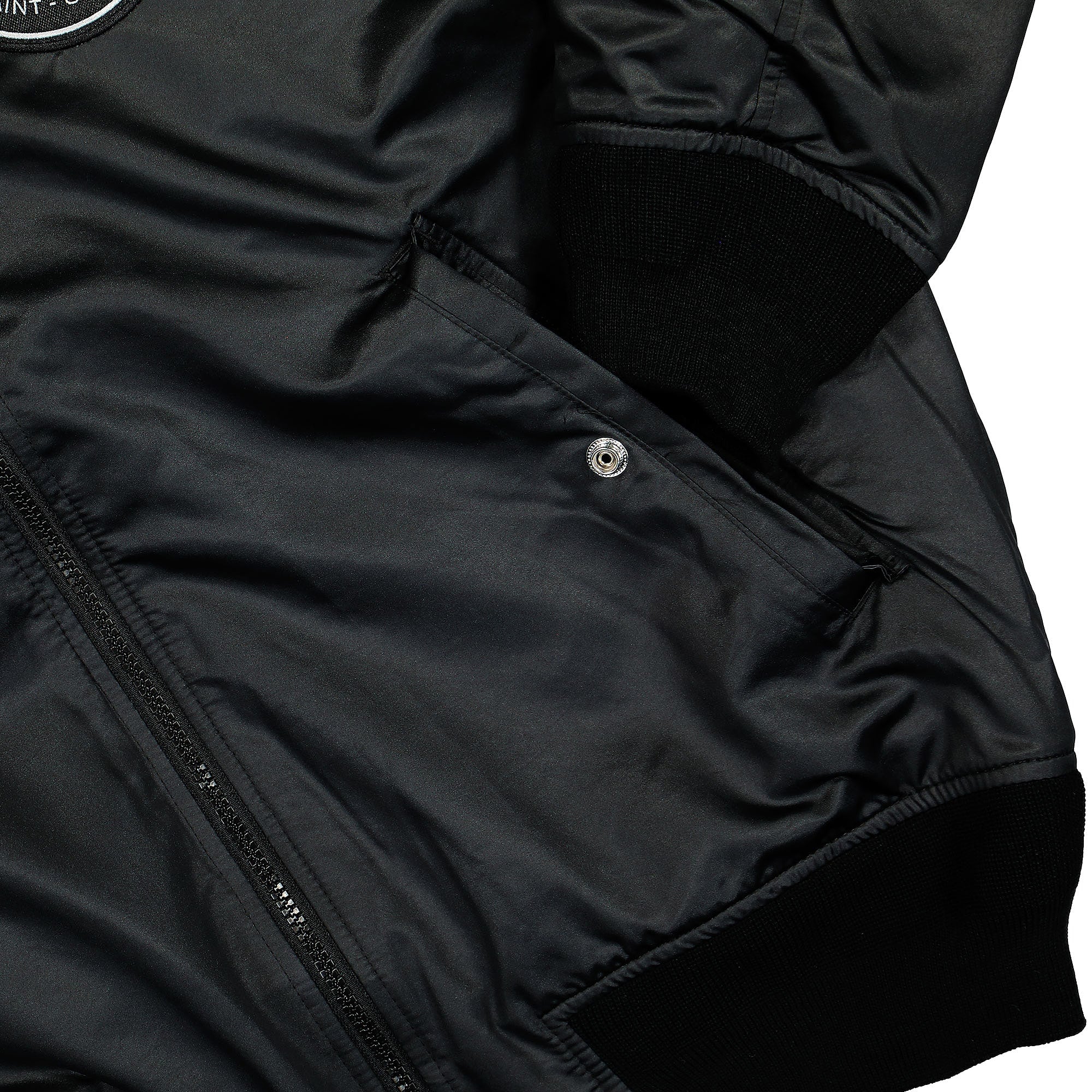 Jordan Paris Saint Germain x Air Jordan MA-1 Jacket Black Jackets Detailfoto | Overkill