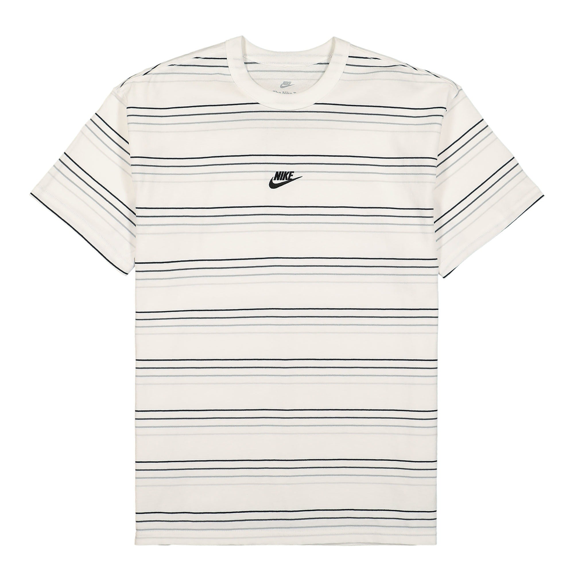 Nike NSW Tee Pre Essential Stripe White T-Shirts DB6531 100 | Overkill