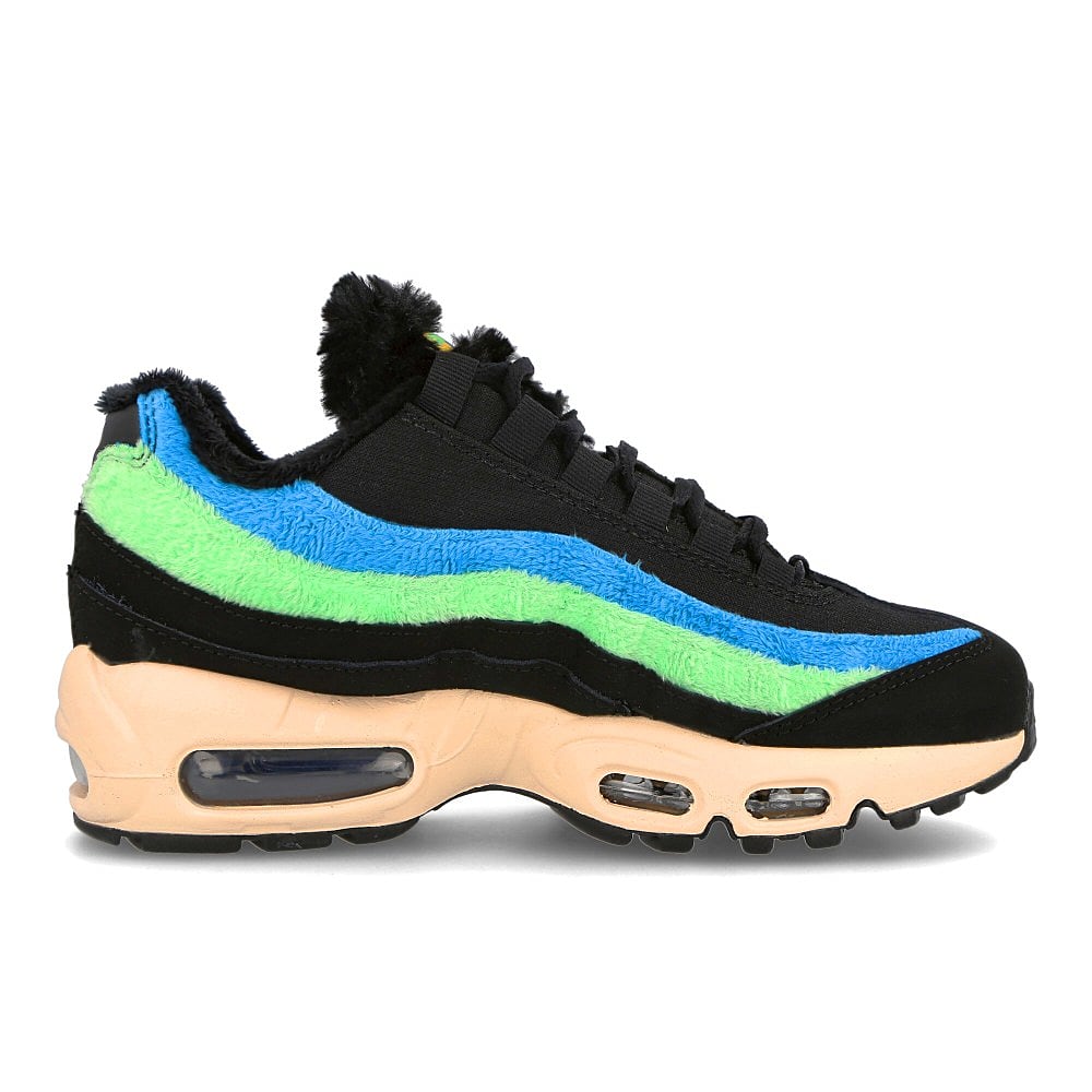 Nike wmns air max 95 premium Black-Black - Atomic Pink - Solar Flare Sneakers Silhouette | Overkill