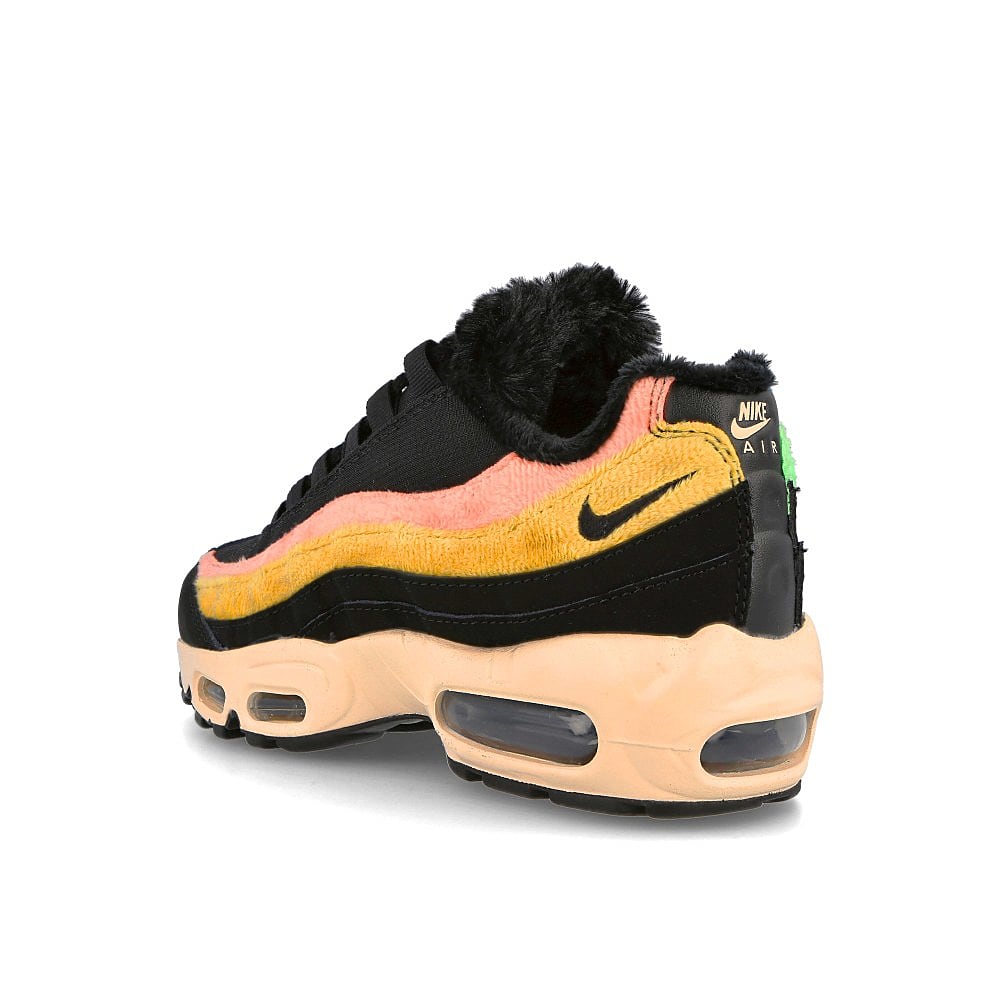 Nike wmns air max 95 premium Black-Black - Atomic Pink - Solar Flare Sneakers Material | Overkill