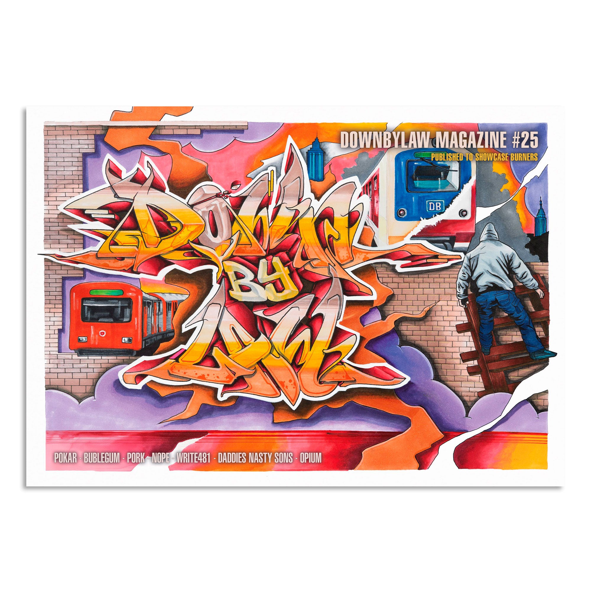 Down By Law Magazine #25 Multicolor Magazin DBL-MA-25 | Overkill