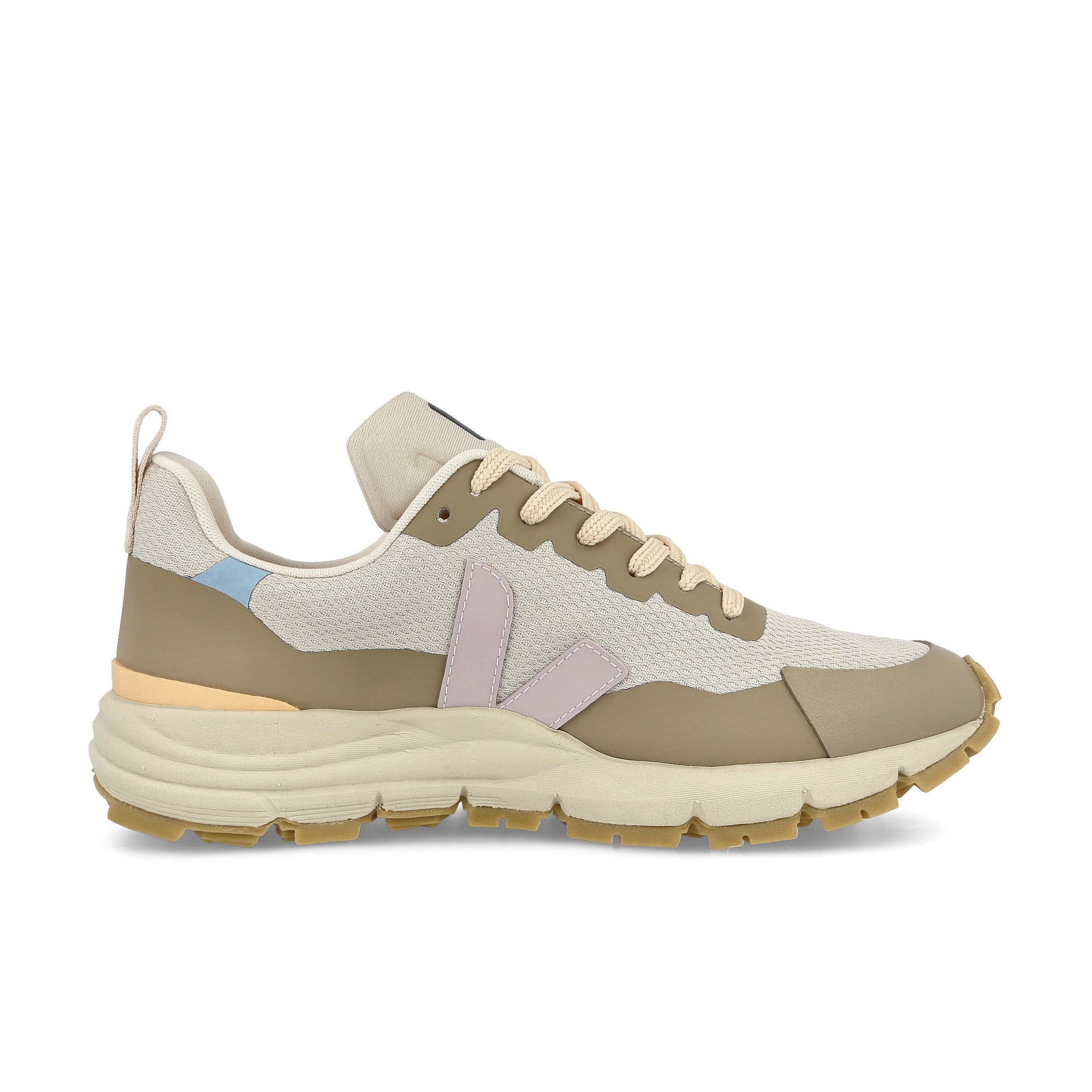Veja Wmns Dekkan Alveomesh Natural Parme Low Top Sneakers Silhouette | Overkill