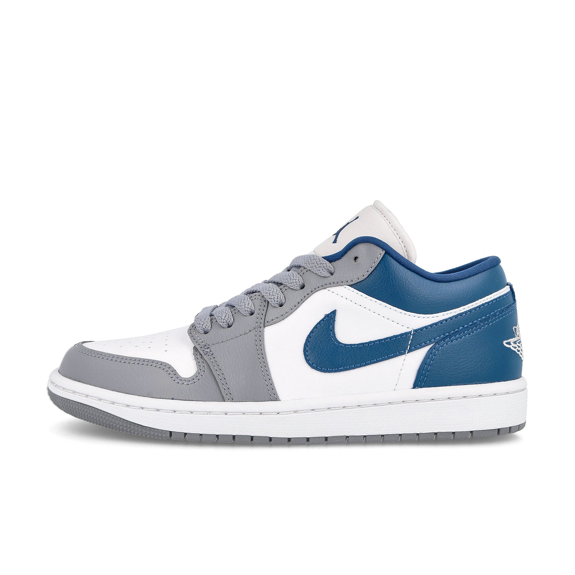 Jordan Wmns Air Jordan 1 Low Stealth / French Blue - White Sneakers DC0774 042 | Overkill