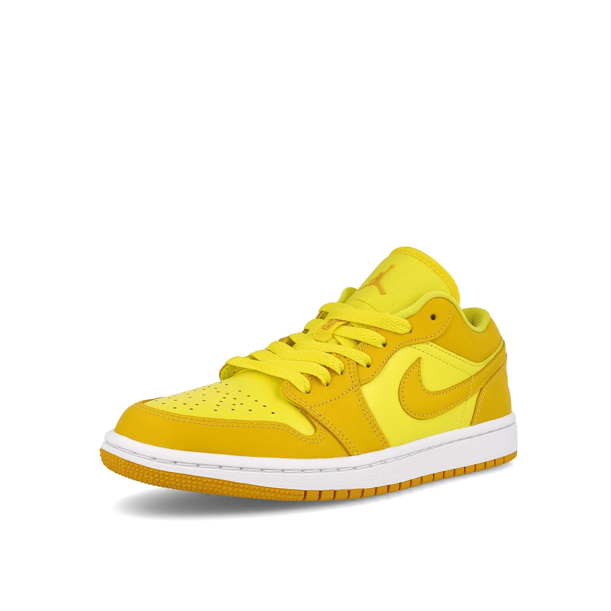 Jordan Wmns Air Jordan 1 Low Yellow Strike / Pollen - White Detailfoto | Overkill