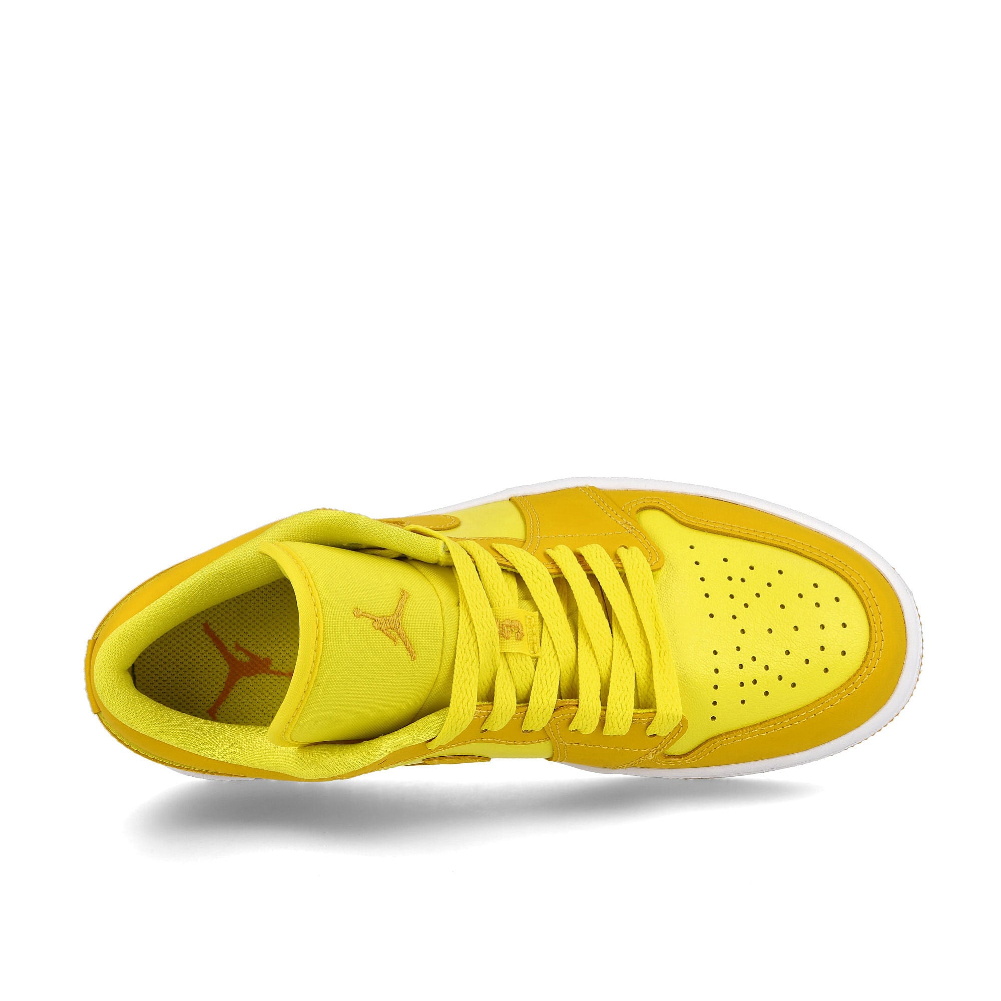 Jordan Wmns Air Jordan 1 Low Yellow Strike / Pollen - White Detail view 1 | Overkill