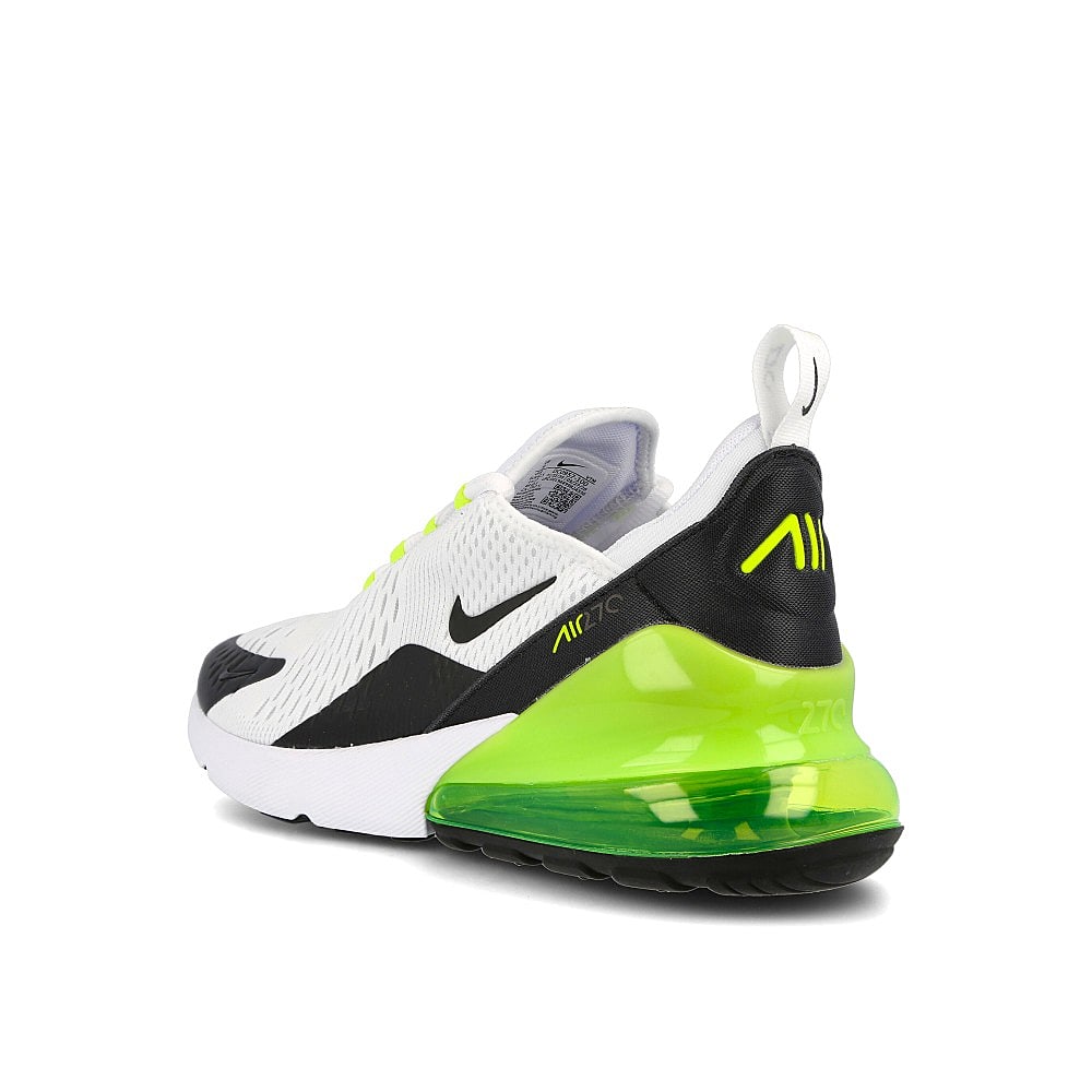 Nike air max 270 White / Black - Volt Close-up | Overkill