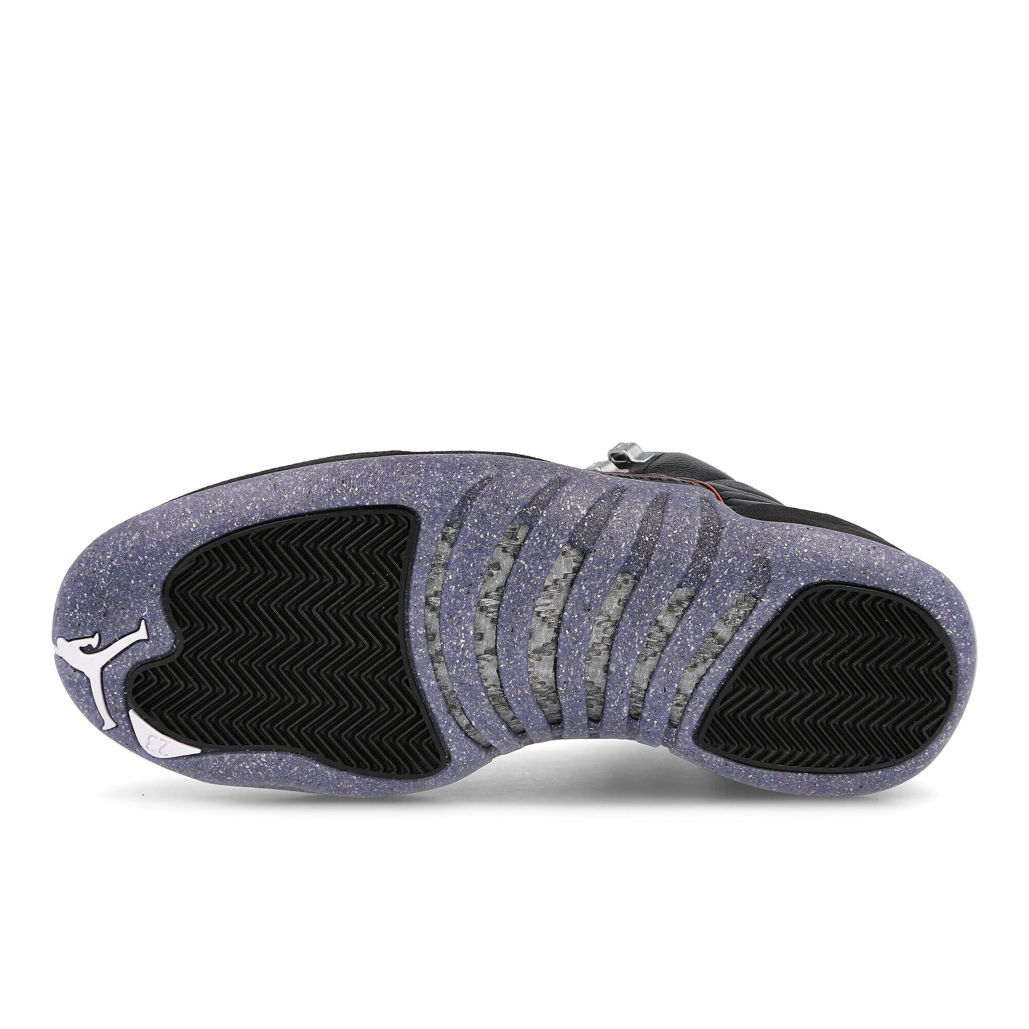 Jordan Air Jordan 12 Retro Black / Black - Bright Crimson - White Detail view 2 | Overkill