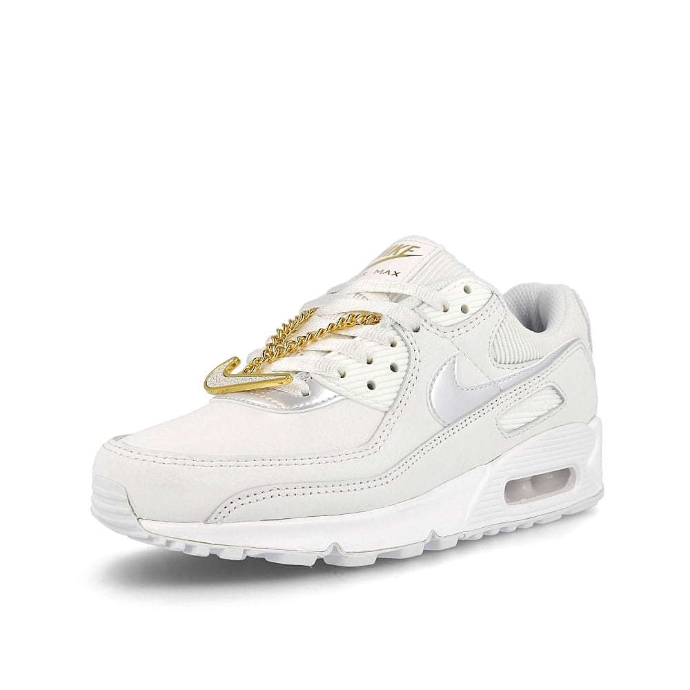 Nike wmns air max 90 Summit White-Summit White - Dark Beetroot Sneakers Close Up | Overkill