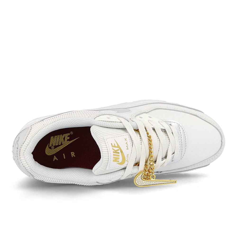 Nike wmns air max 90 Summit White-Summit White - Dark Beetroot Sneakers Detailfoto | Overkill