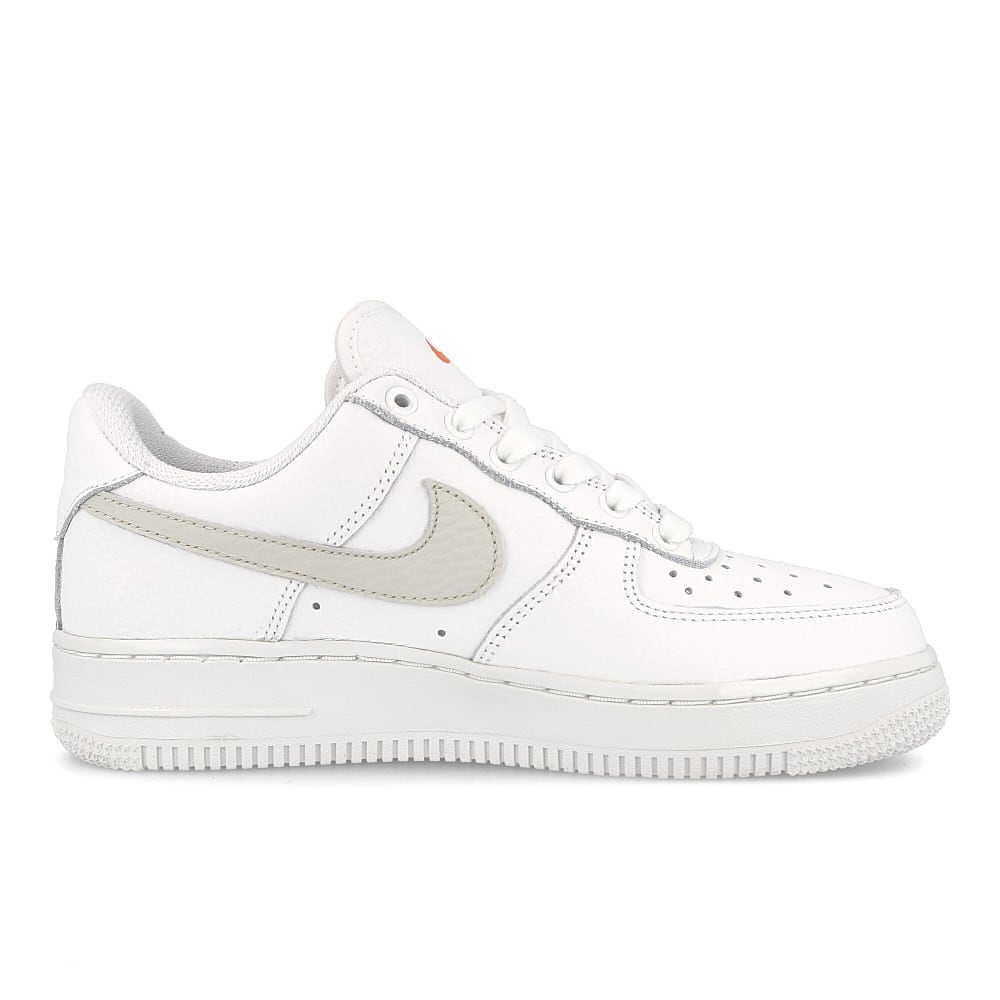 Nike wmns air force 1 07 Summit White-White - Solar Flare - Starfish Sneakers Silhouette | Overkill