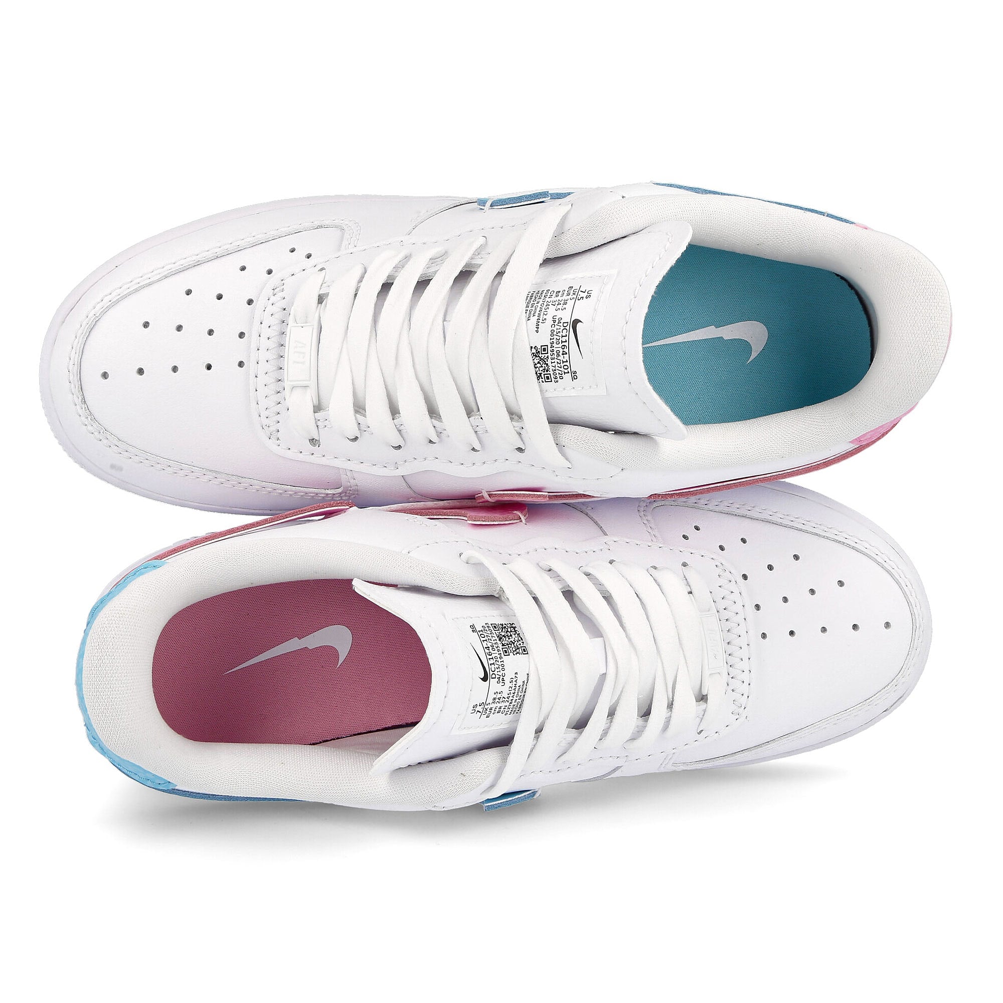 Nike wmns air force 1 lxx White / Bleached Aqua - Pink Rise DC1164 101 | Overkill