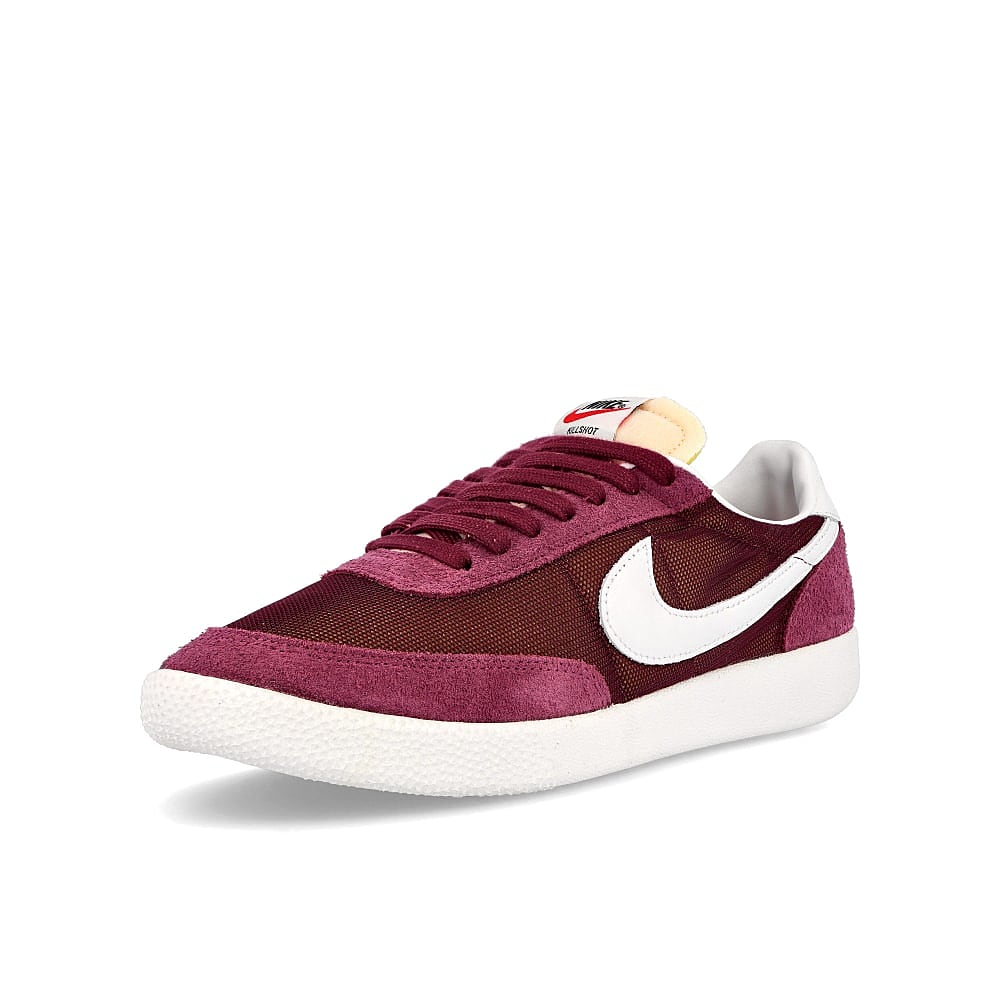 Nike killshot sp Dark Beetroot-White - Villain Red - White Low Top Sneakers Close Up | Overkill