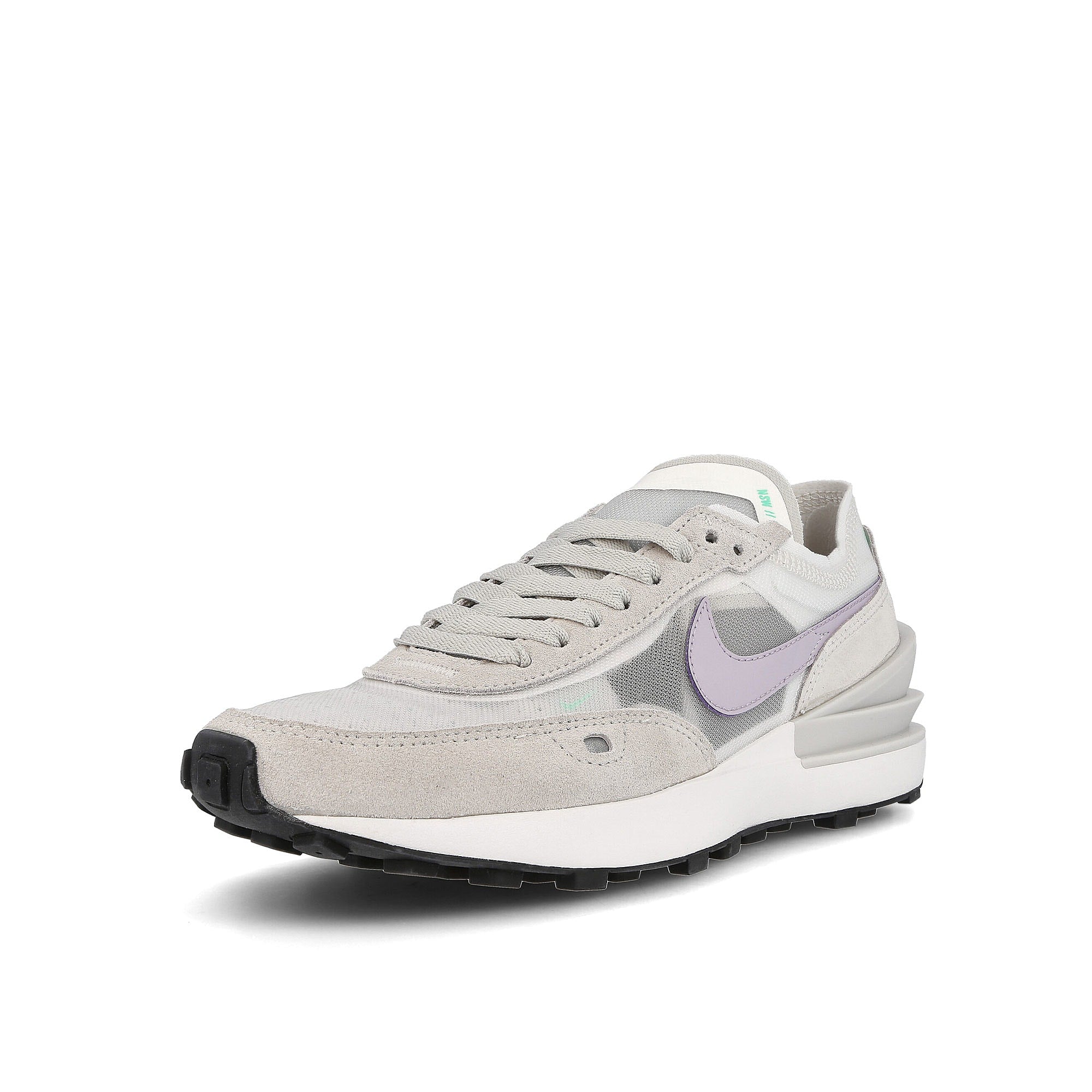 Nike wmns waffle one Summit White-Infinite Lilac-Light Bone Sneakers Close Up | Overkill