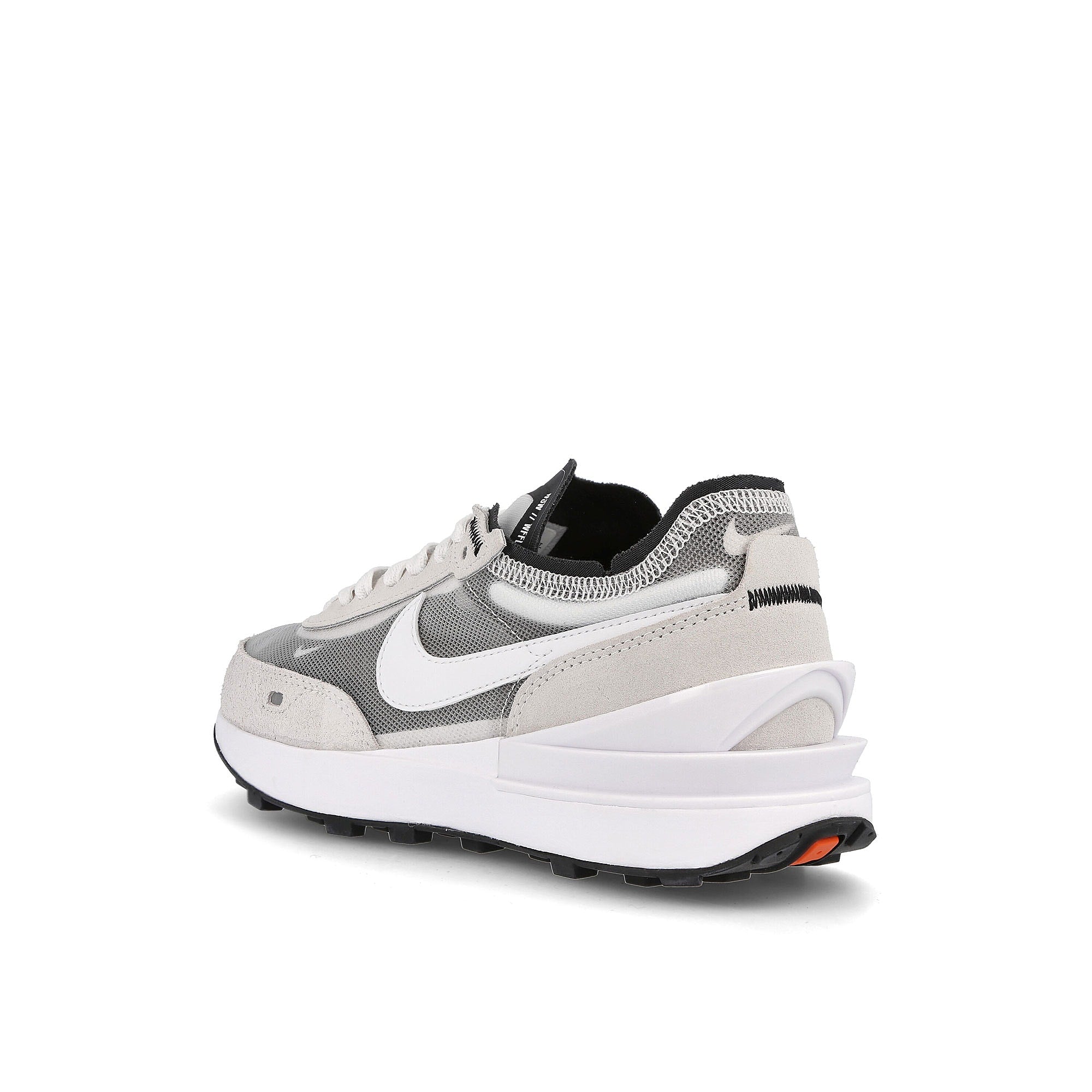 Nike wmns waffle one Summit White-White - Black - Orange Sneakers Material | Overkill