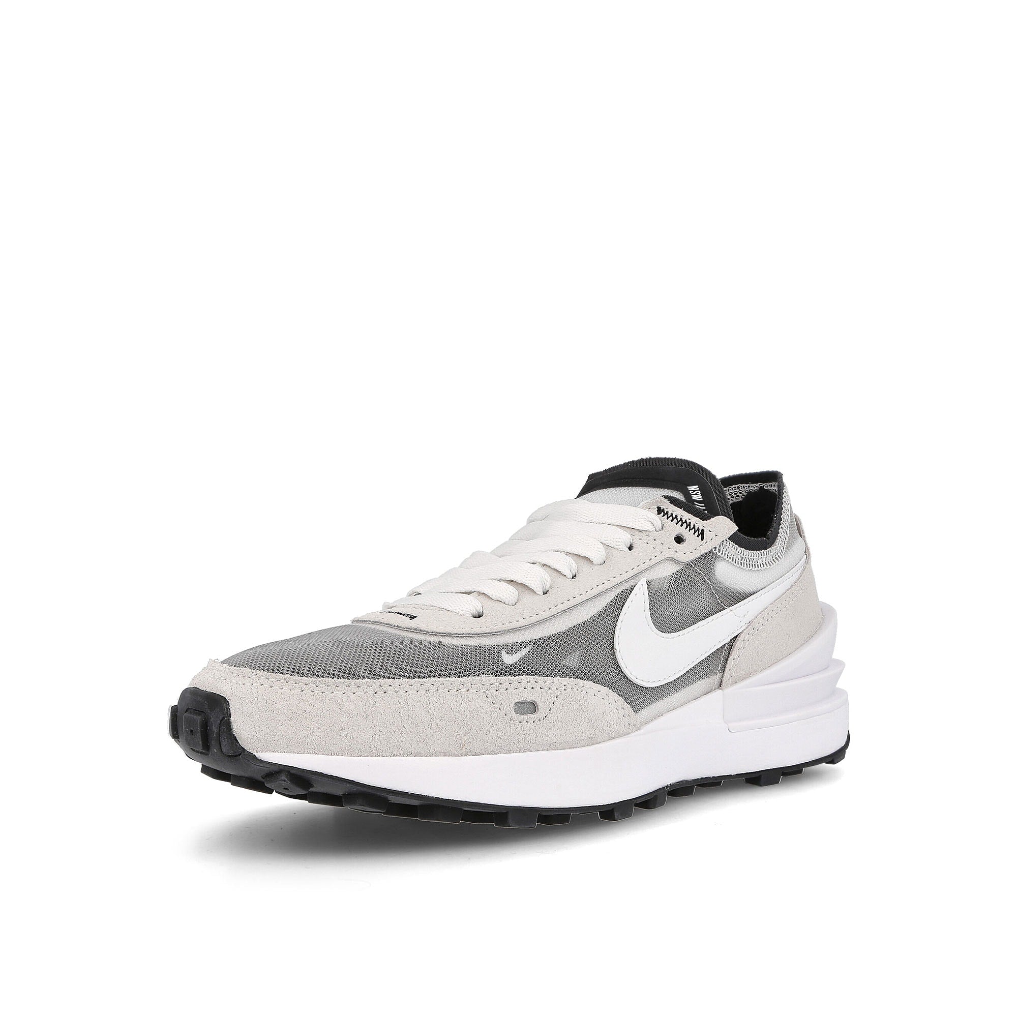 Nike wmns waffle one Summit White-White - Black - Orange Sneakers Close Up | Overkill