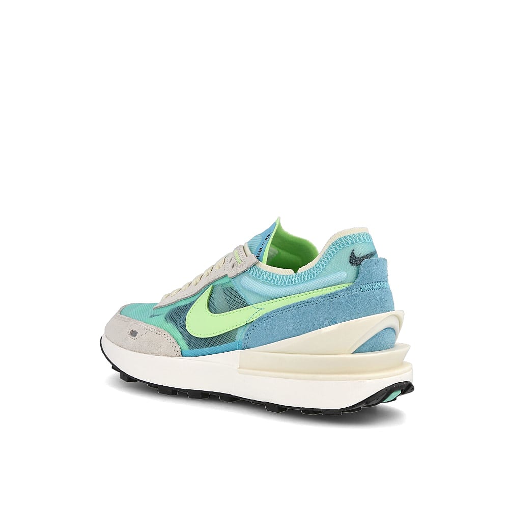 Nike wmns waffle one Bleached Aqua-Lime Glow - Coconut Milk Sneakers Material | Overkill