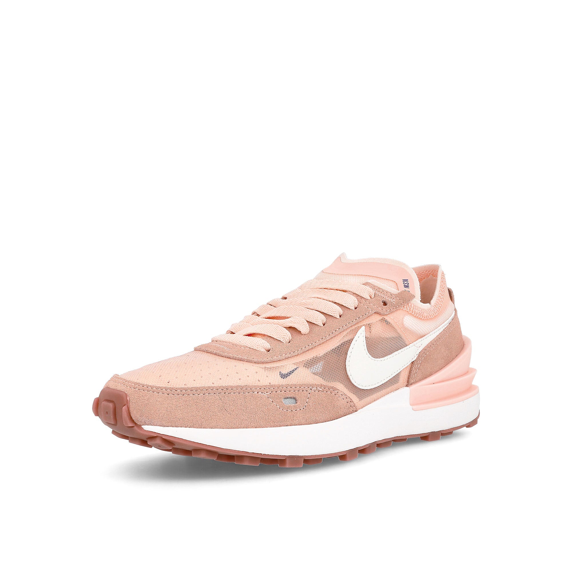 Nike wmns waffle one Pale Coral-Cashmere - Deep Royal Blue Sneakers Close Up | Overkill
