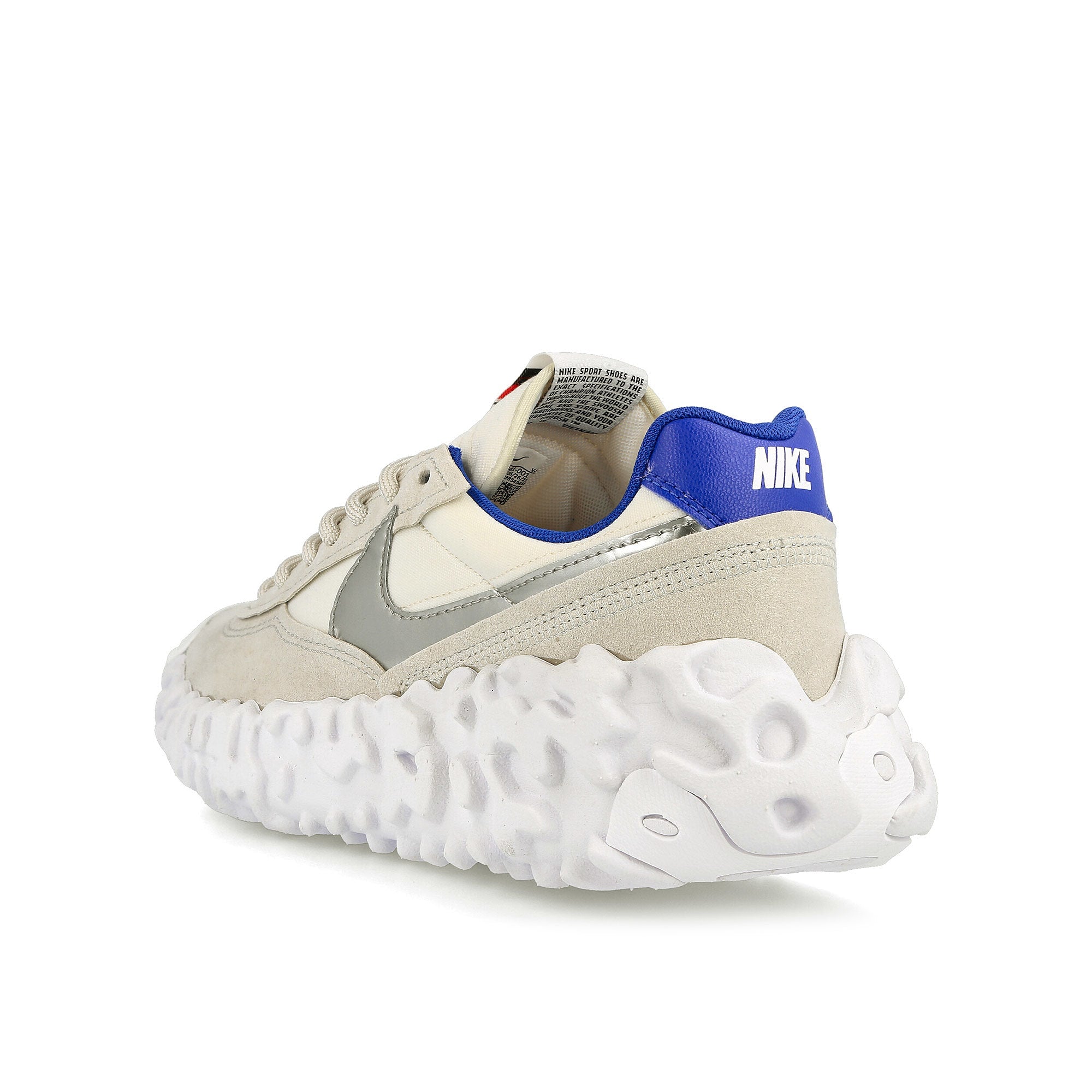 Nike overbreak Light Bone-Metallic Silver - Sail Sneakers Material | Overkill