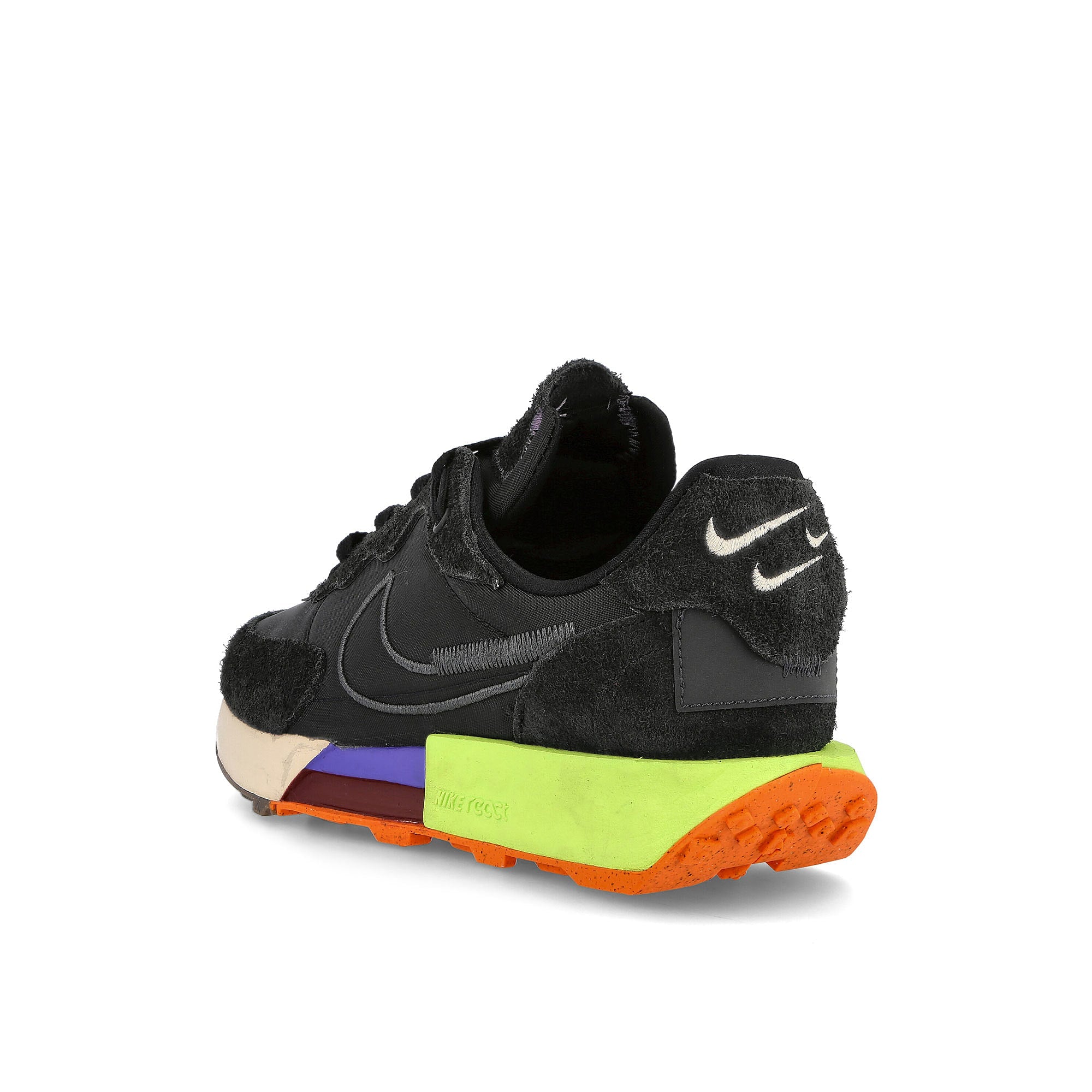 Nike wmns fontanka waffle Black-Black - Volt - Anthacite Sneakers Material | Overkill