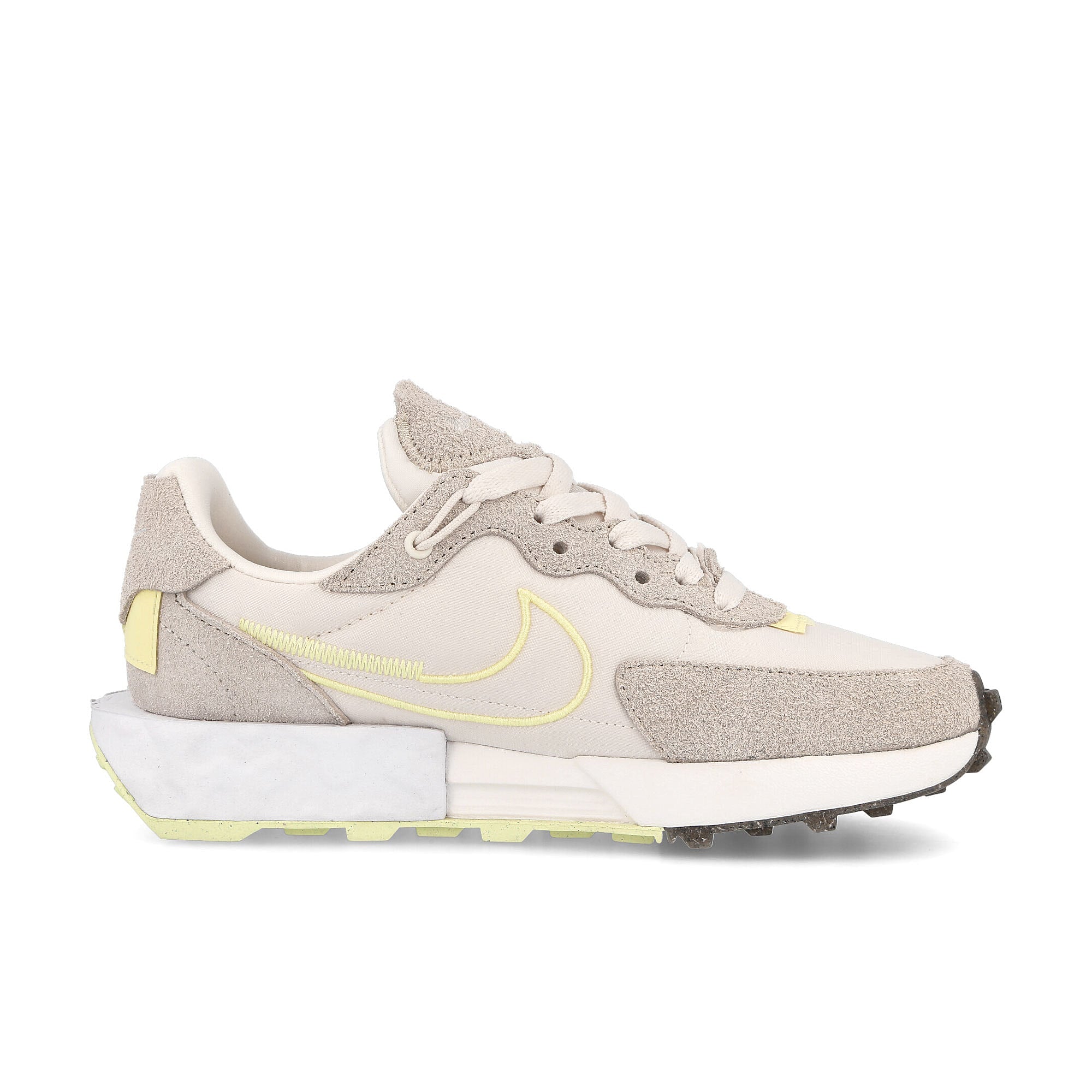 Nike wmns fontanka waffle Phantom-Citron Tint - Light Orewood Brown - White Sneakers Silhouette | Overkill