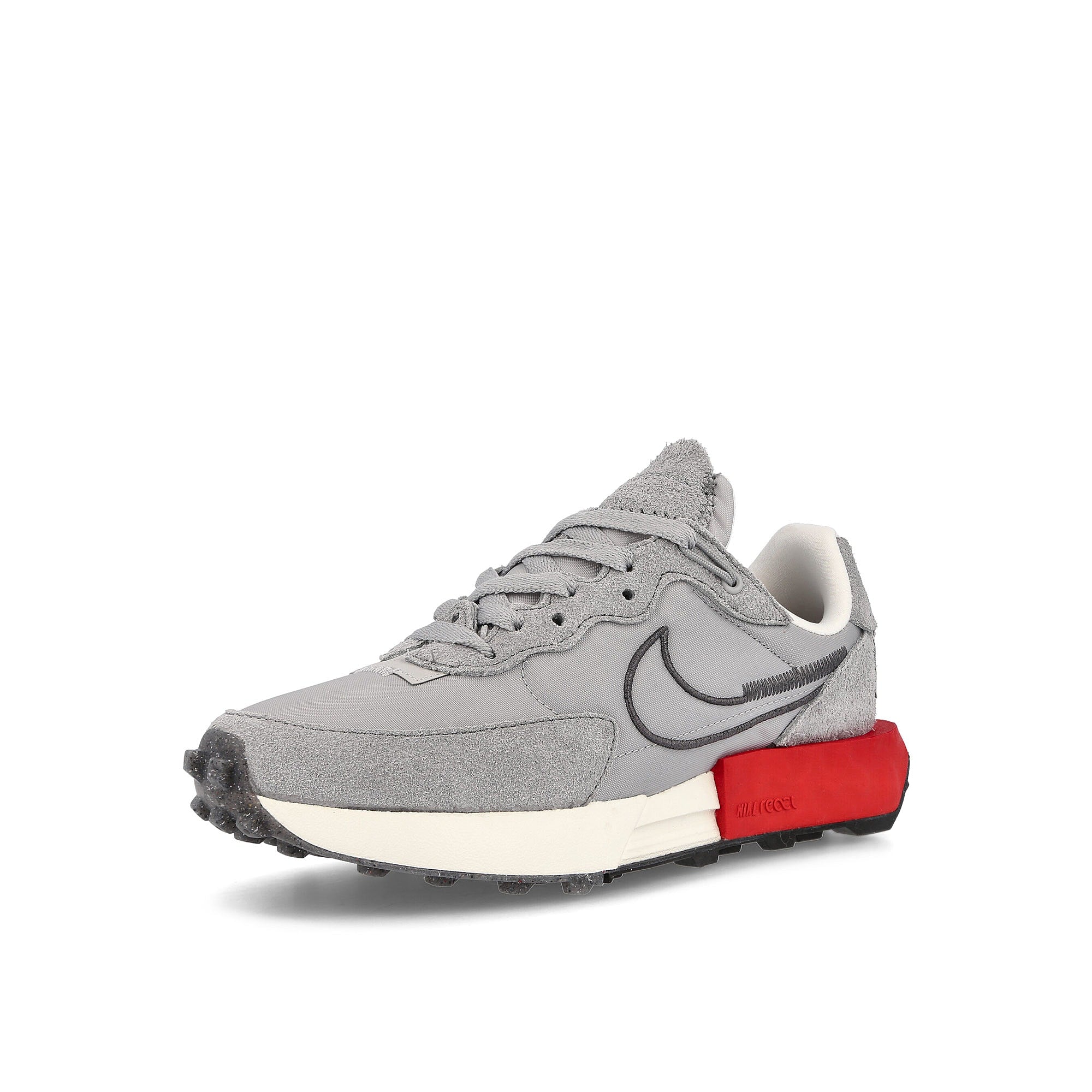 Nike wmns fontanka waffle Light Smoke Grey-Iron Grey - Grey Fog Sneakers Close Up | Overkill