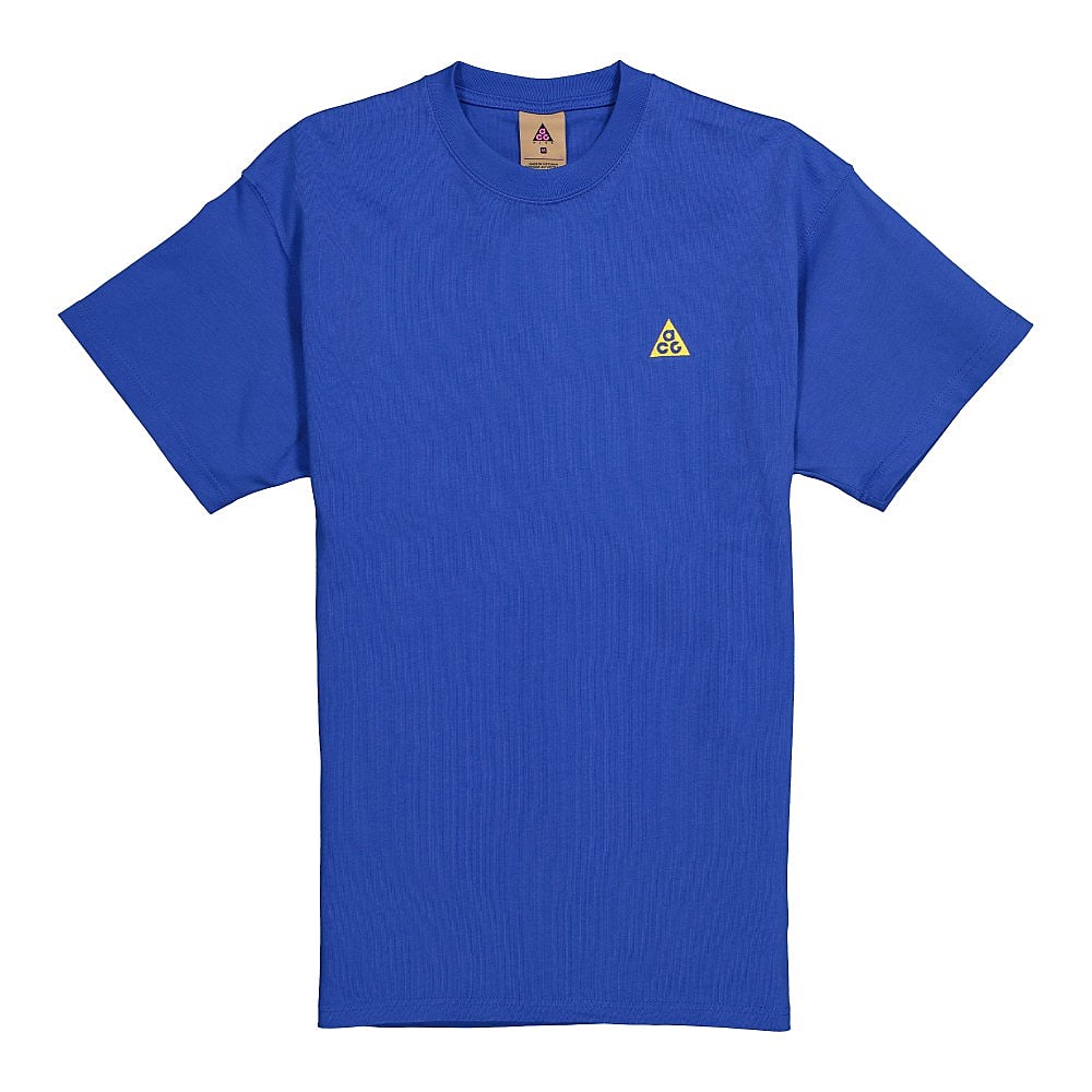 Nike NRG ACG Short Sleeve Embroidered Tee Hyper Royal T-Shirts DC4081 405 | Overkill