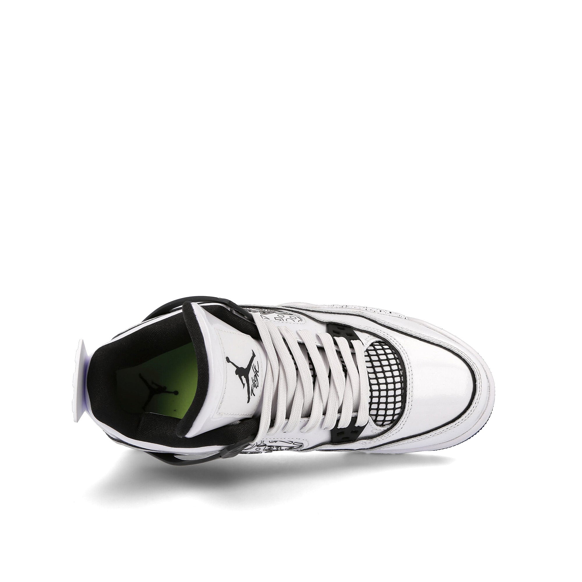 Jordan Air Jordan 4 Retro SE GS White / Black - Volt Detail view 1 | Overkill