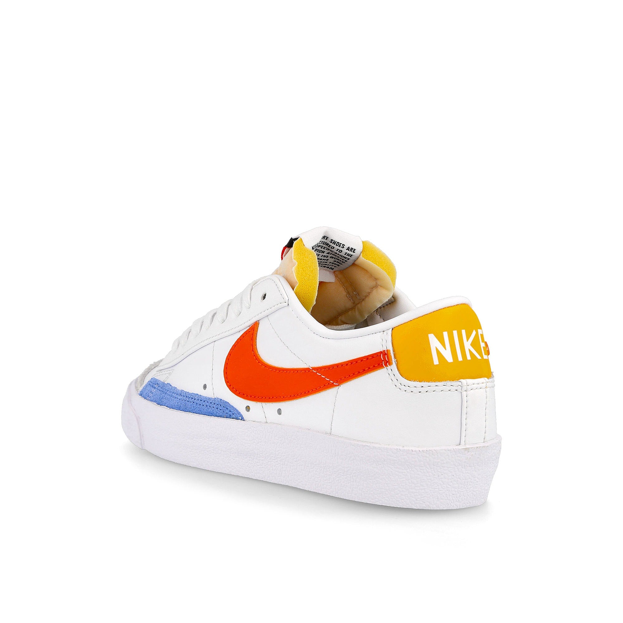Nike wmns blazer low ´77 White-Orange - University Gold Sneakers Material | Overkill